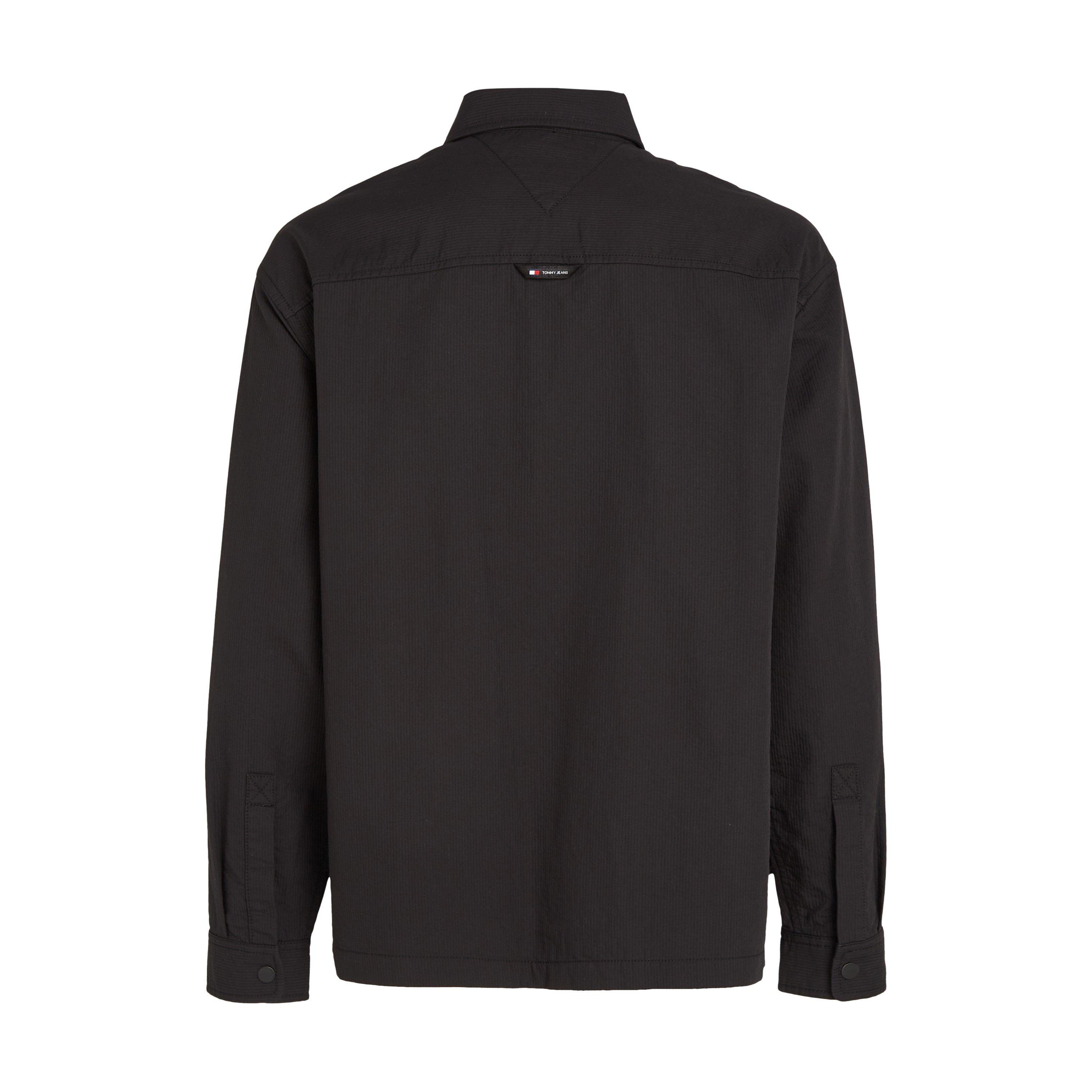 Zwart - Tommy Jeans - Men's Technical Structured Fit Overshirt - 2