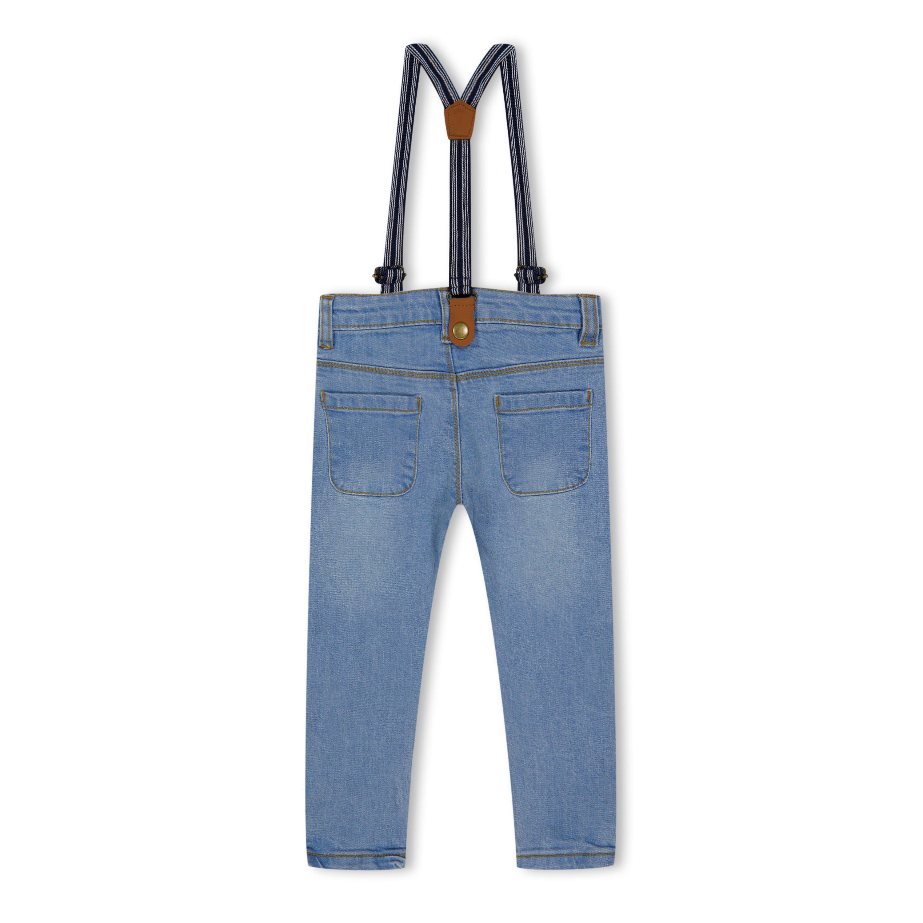 VIŠEPUTNIK - Hello World - Studio Baby Boy Shirt, Jean and Brace Clothing Set - 4