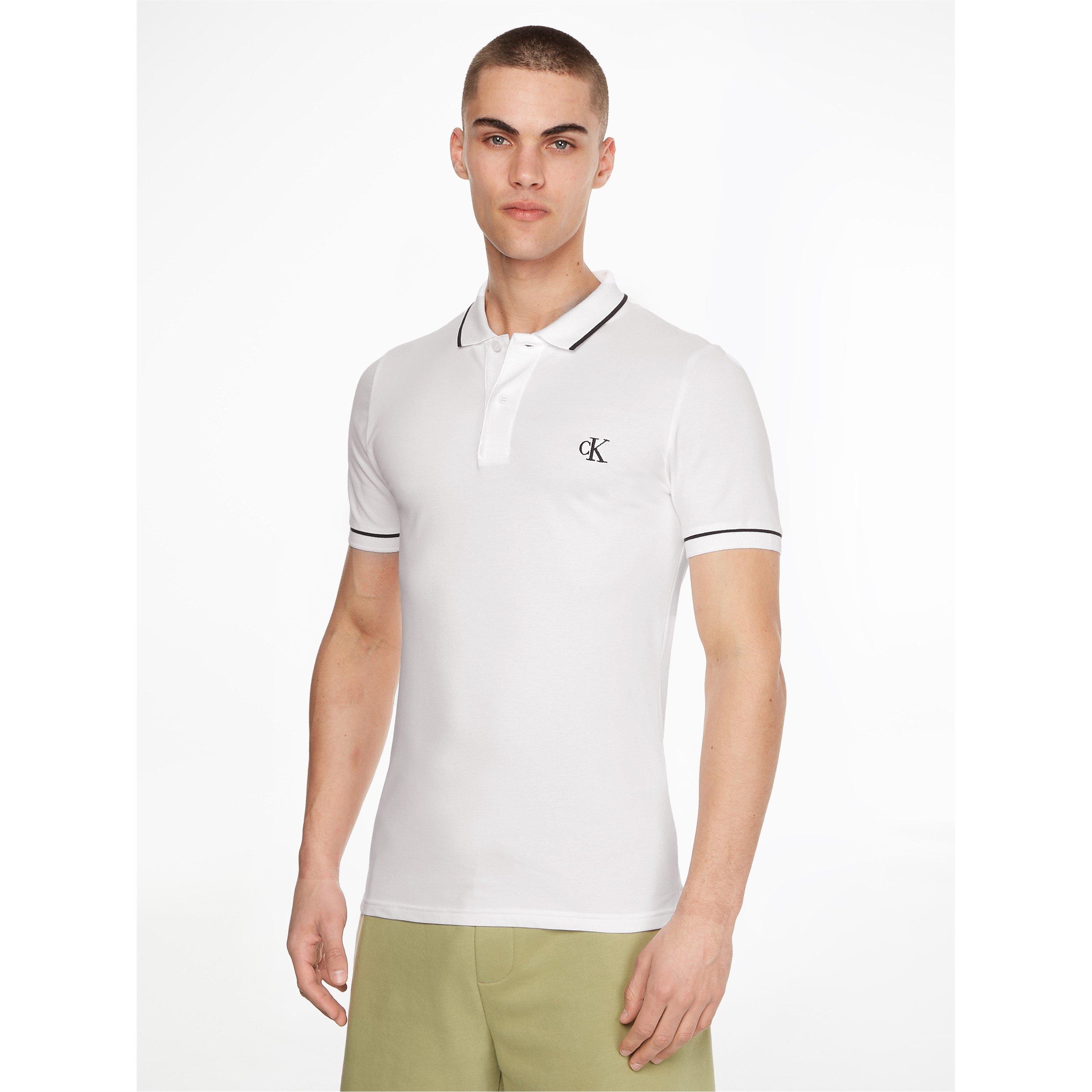 Bianco brillante - Calvin Klein Jeans - Slim Polo Shirt - 3
