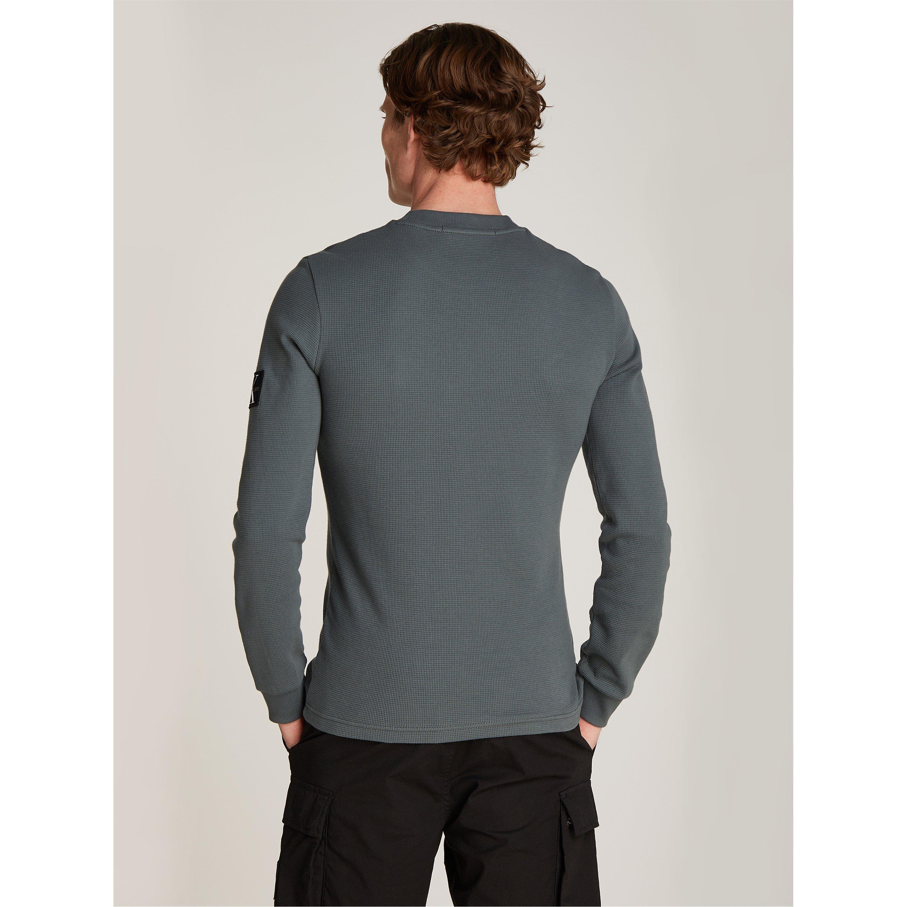 Endless Grey - Calvin Klein Jeans - Waffle Long Sleeve Top - 3