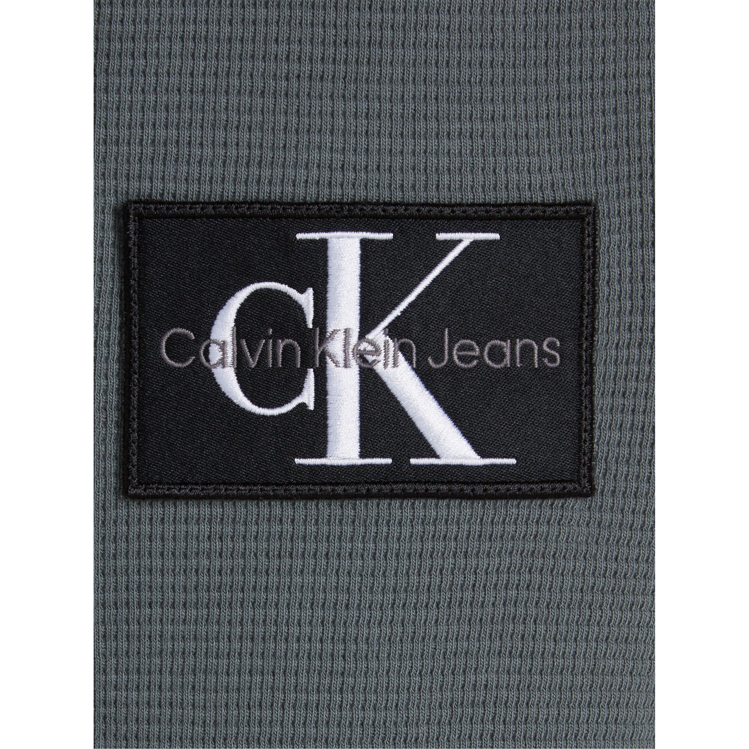 Endless Grey - Calvin Klein Jeans - Waffle Long Sleeve Top - 4