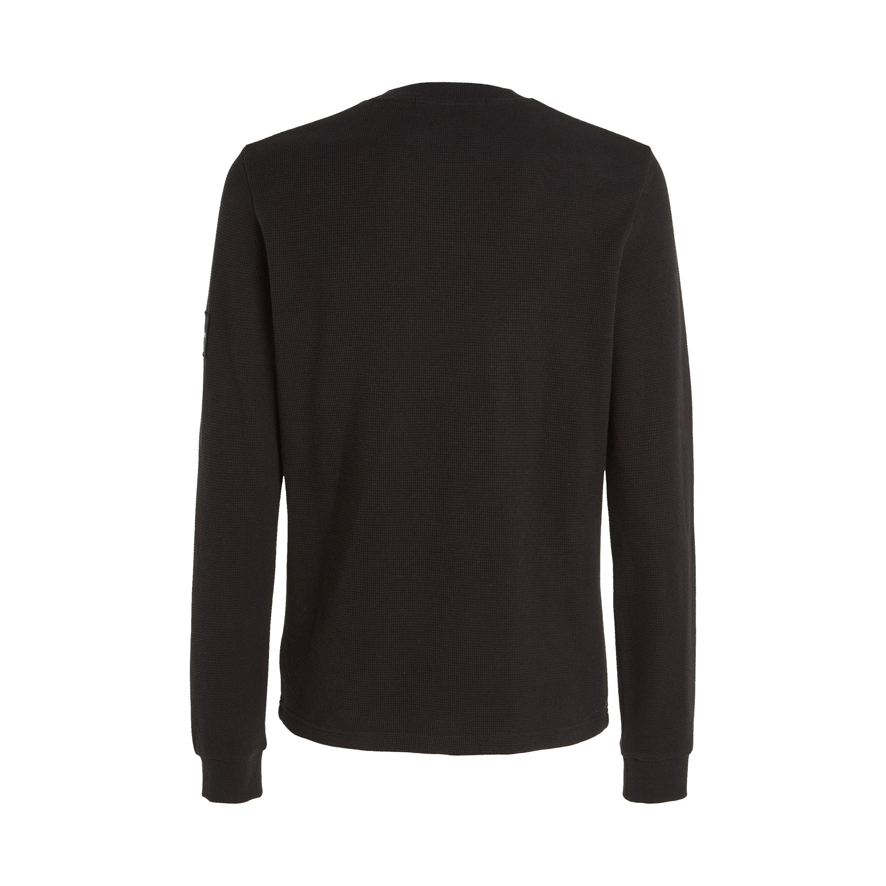 CK Black - Calvin Klein Jeans - Waffle Long Sleeve Top - 2
