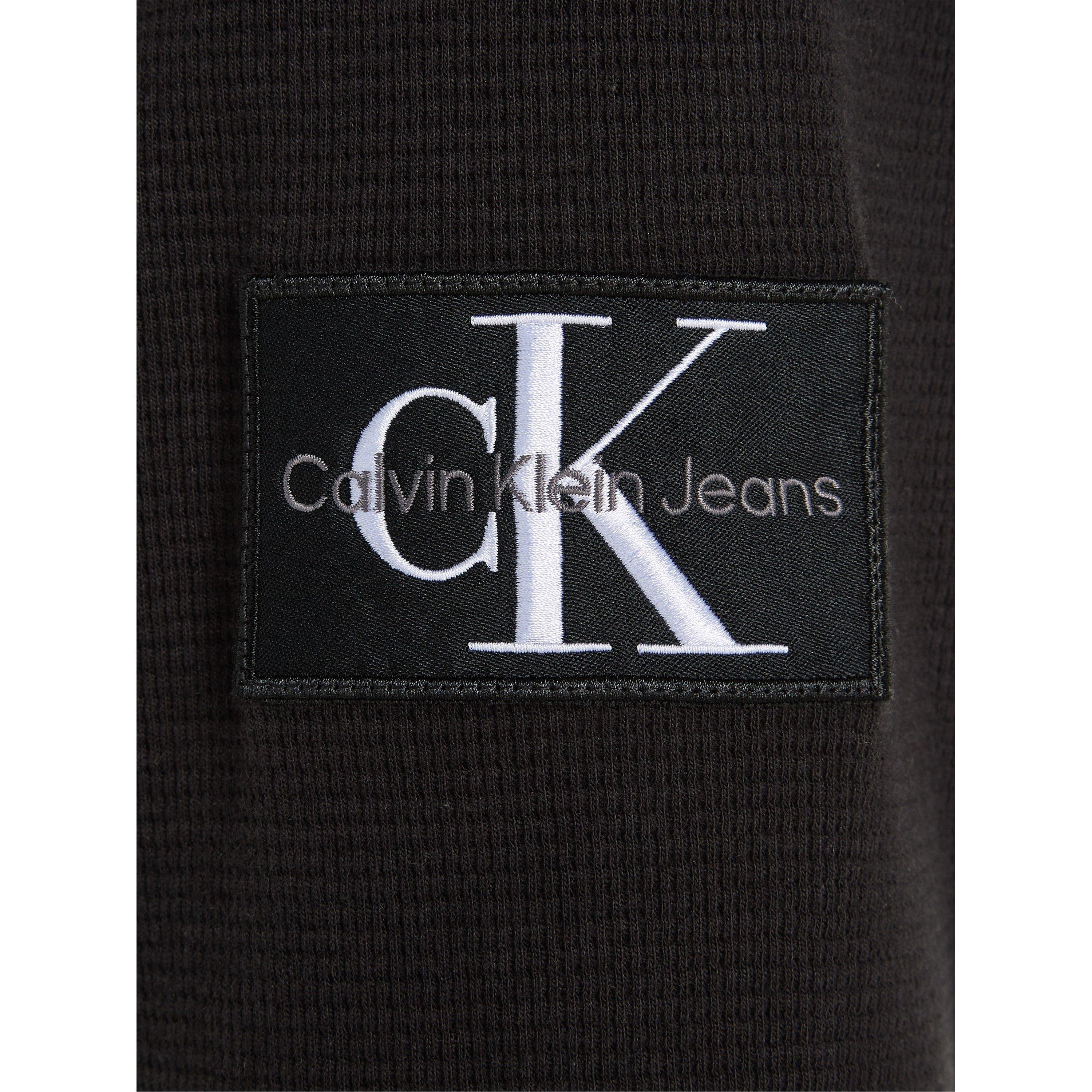 CK Black - Calvin Klein Jeans - Waffle Long Sleeve Top - 5