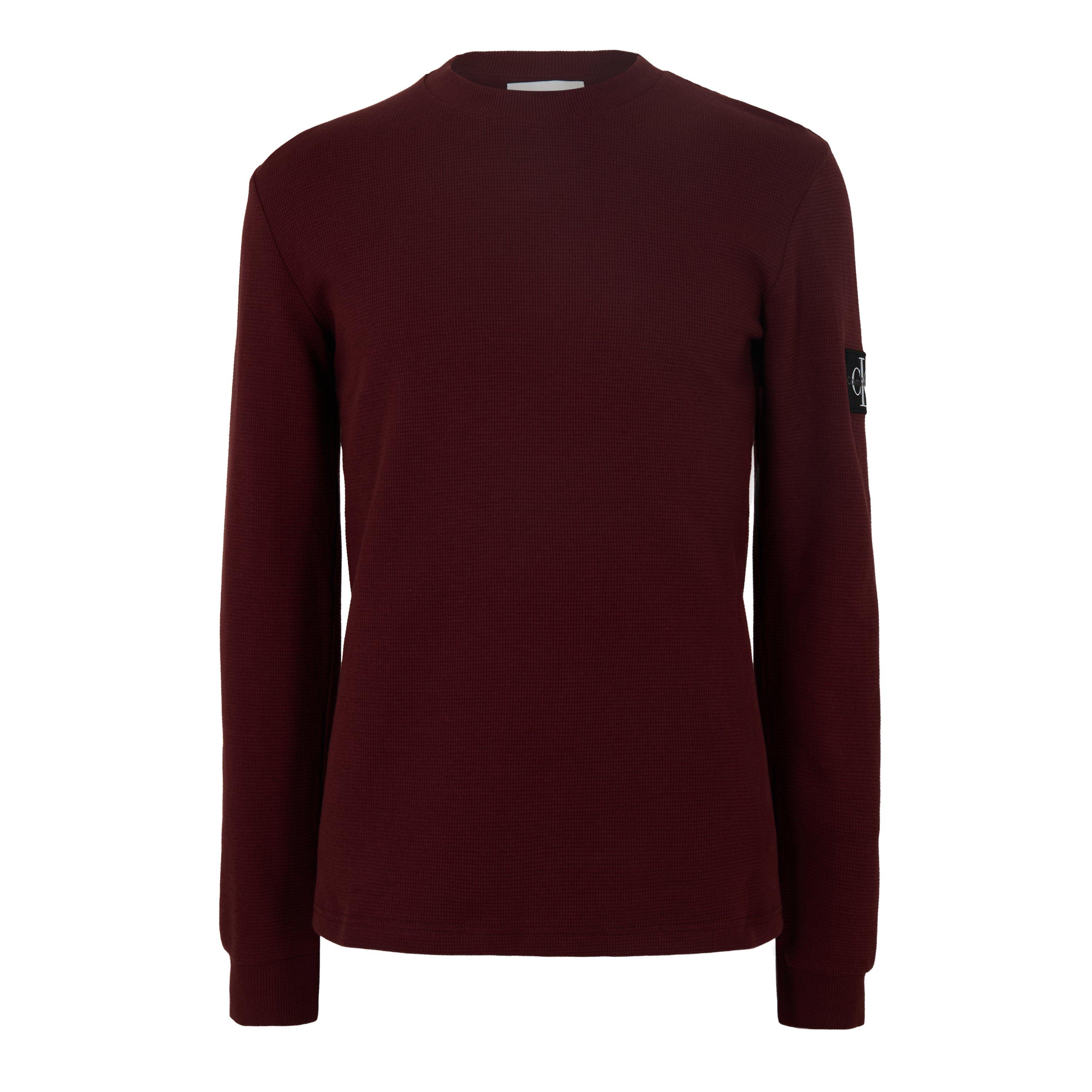 Calvin Klein Jeans Waffle Long Sleeve Top