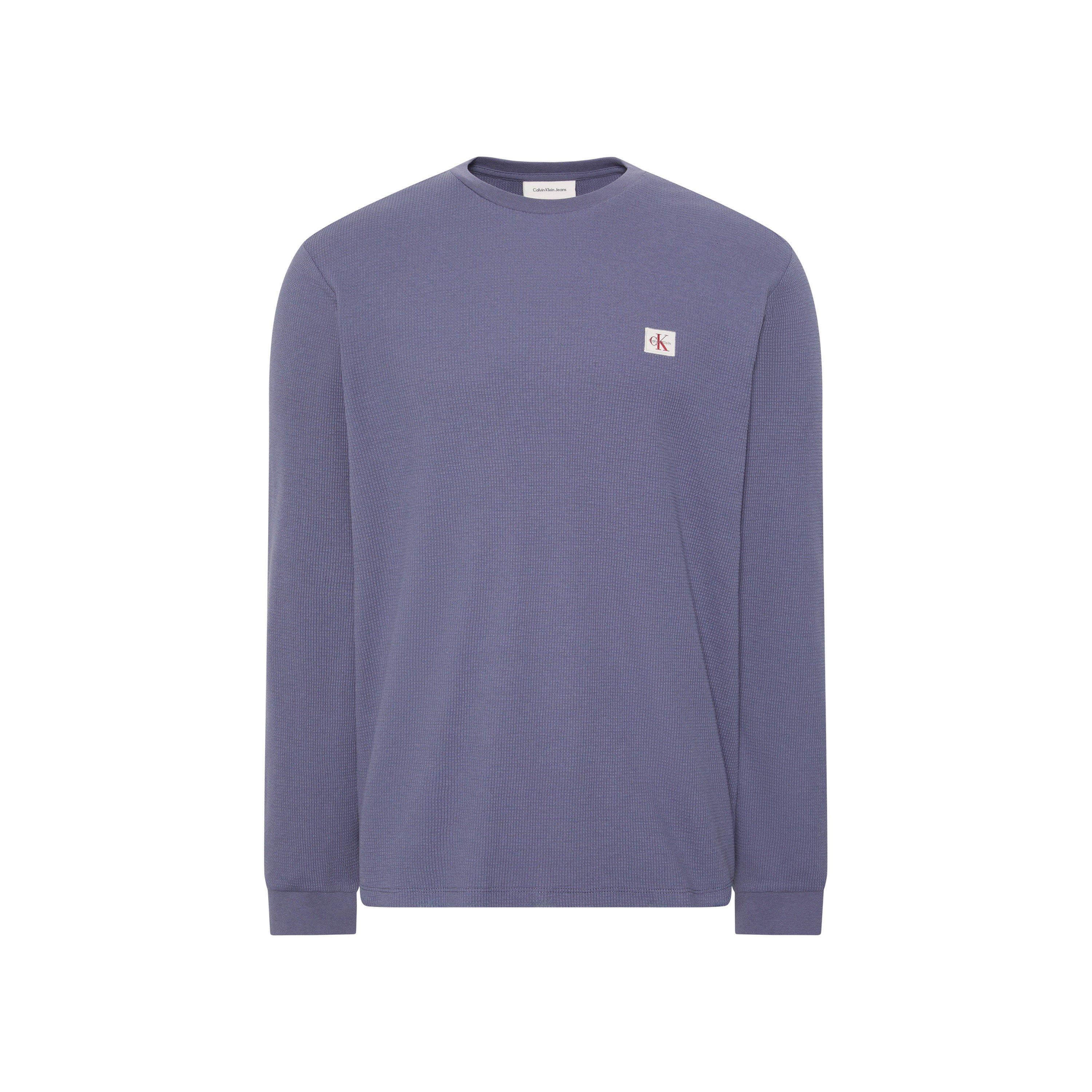 Calvin Klein Jeans Waffle Long Sleeve Top