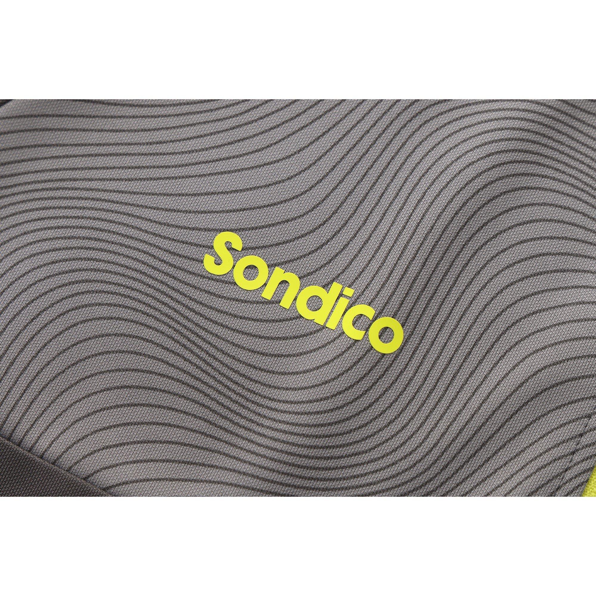 Grey/Green - Sondico - Blaze quarter Zip Football Drill Top Mens - 4