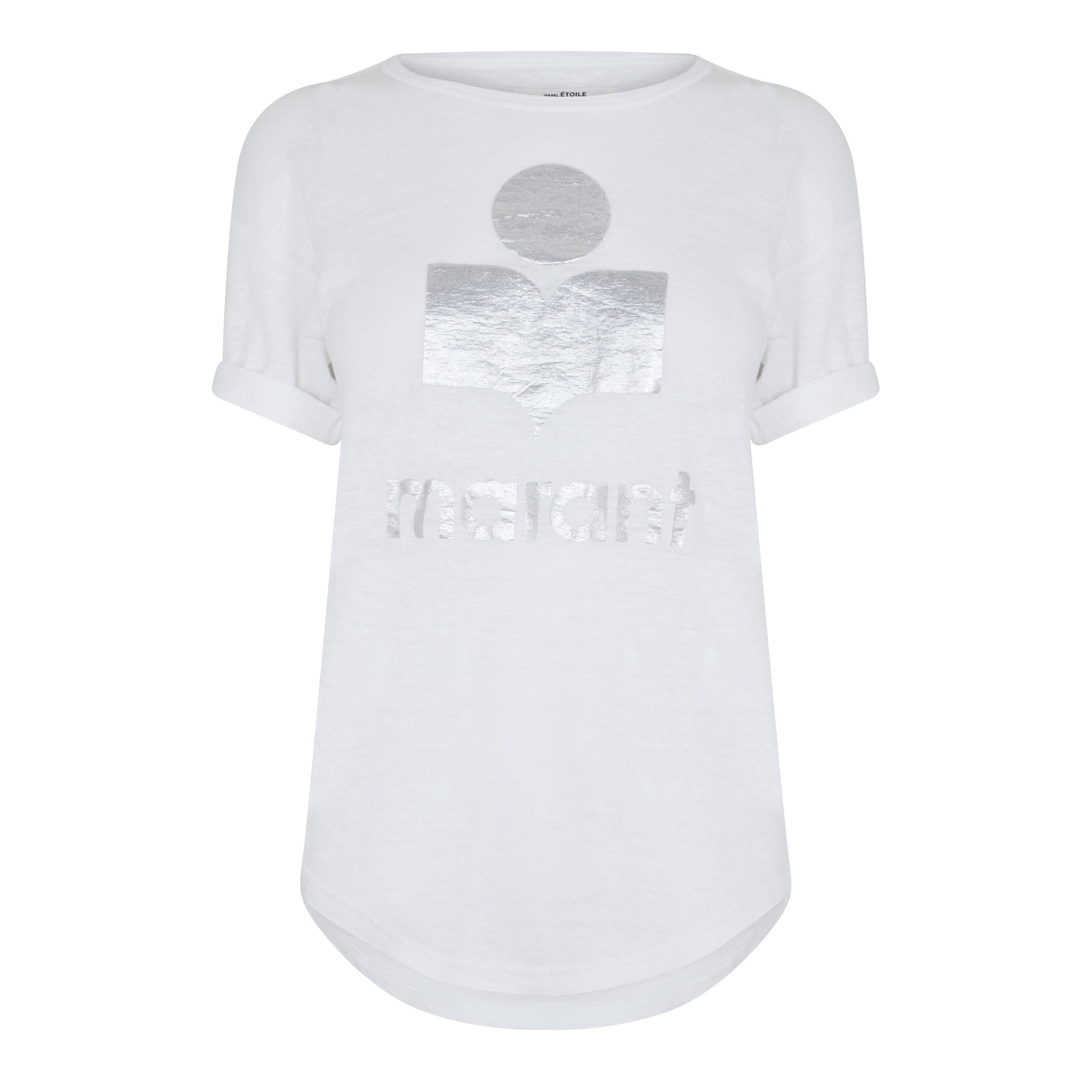 White 20WH - Marant Etoile - Koldi Logo T Shirt - 6
