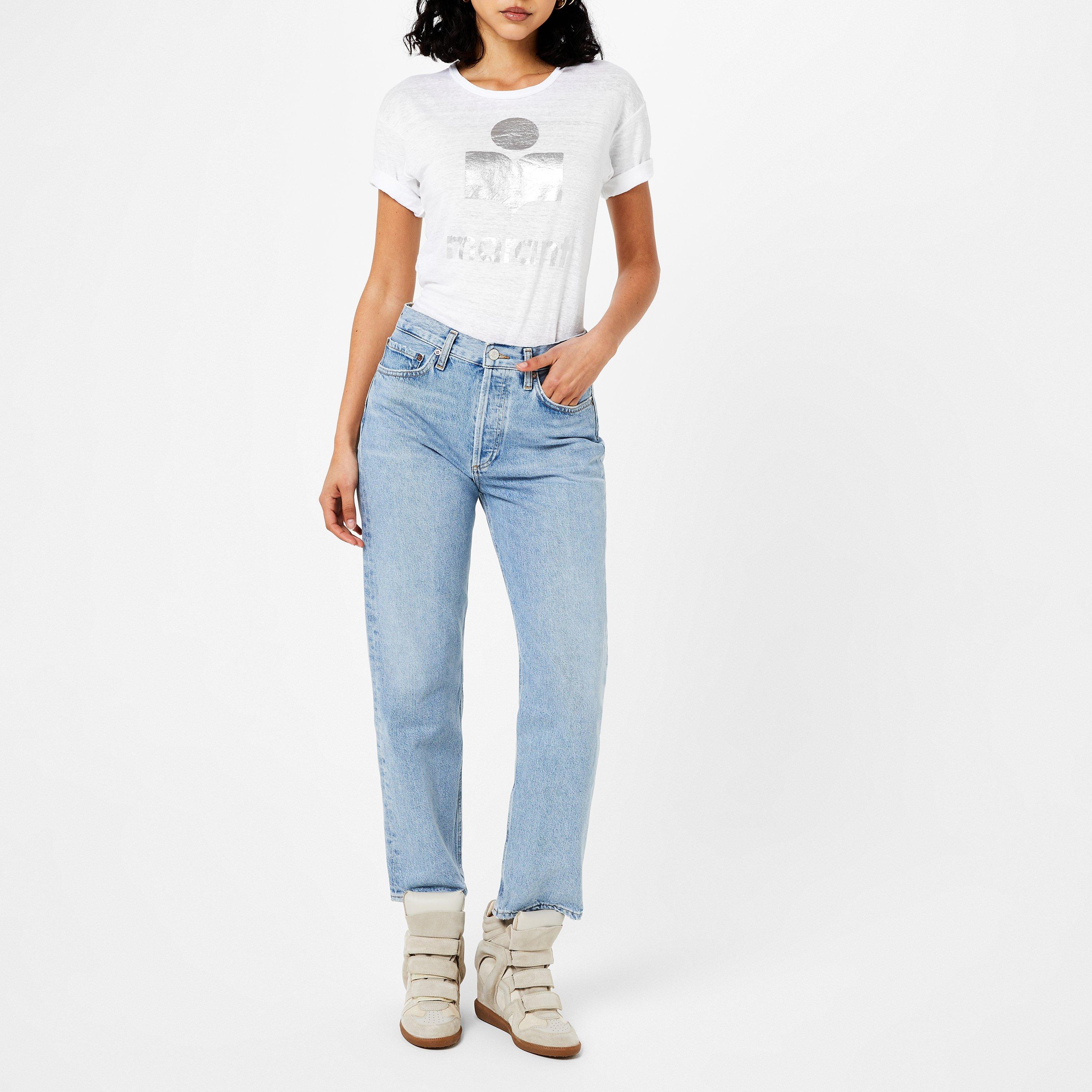White 20WH - Marant Etoile - Koldi Logo T Shirt - 4