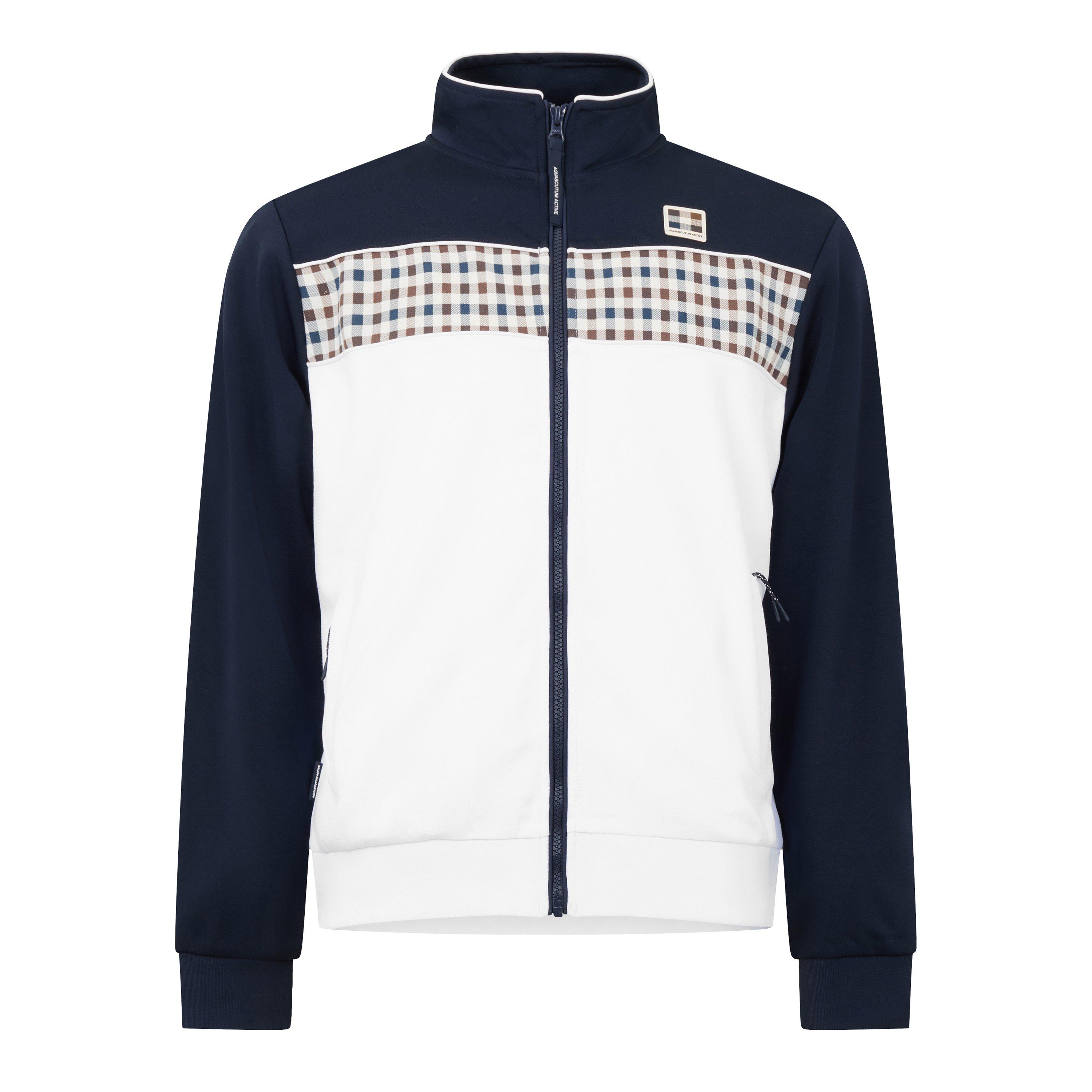 Navy 11 - Aquascutum - AquAct Full Zp Track Sn64 - 1