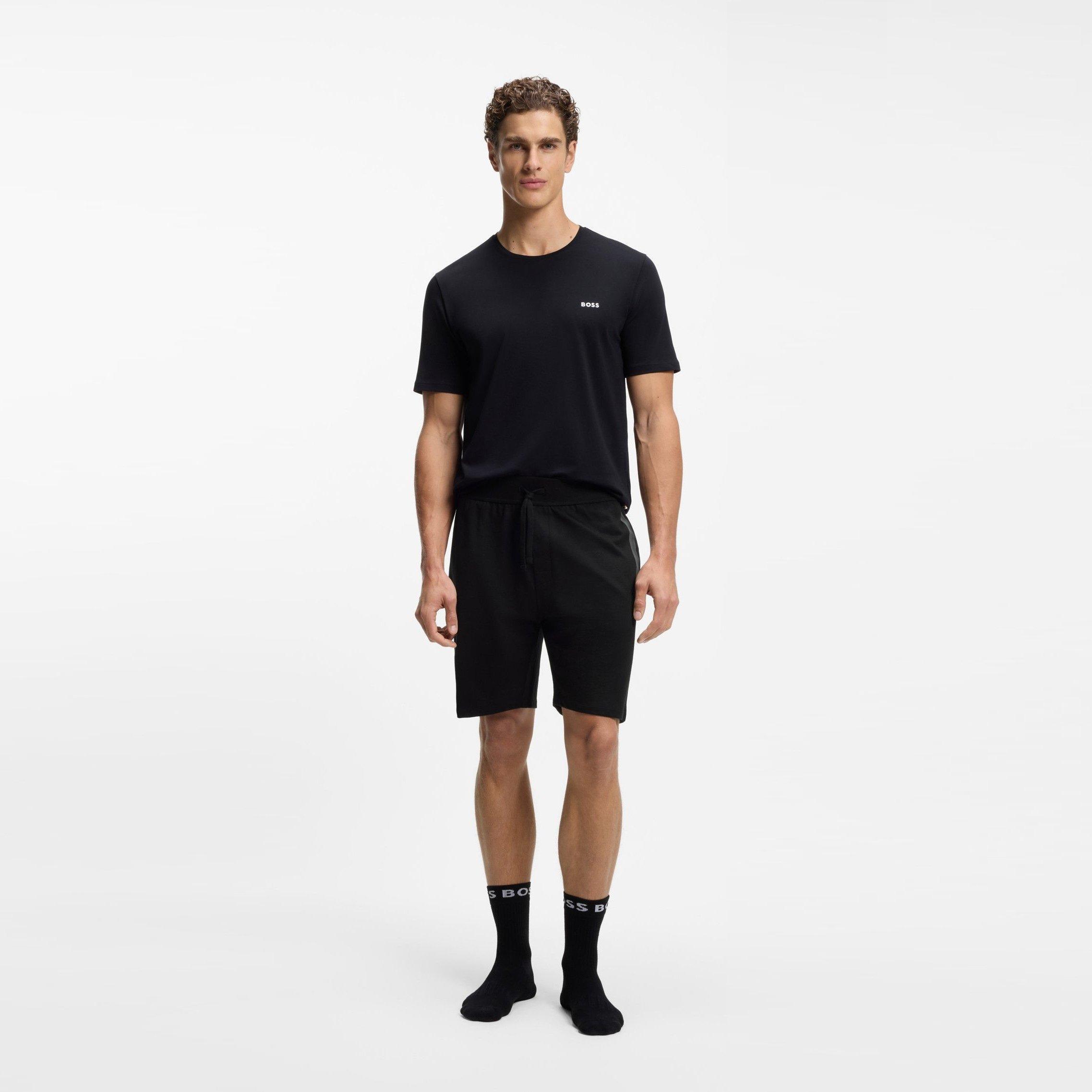 Black - Boss - Boss Authentic Shorts 10269562 04 Tailored Short Mens - 5