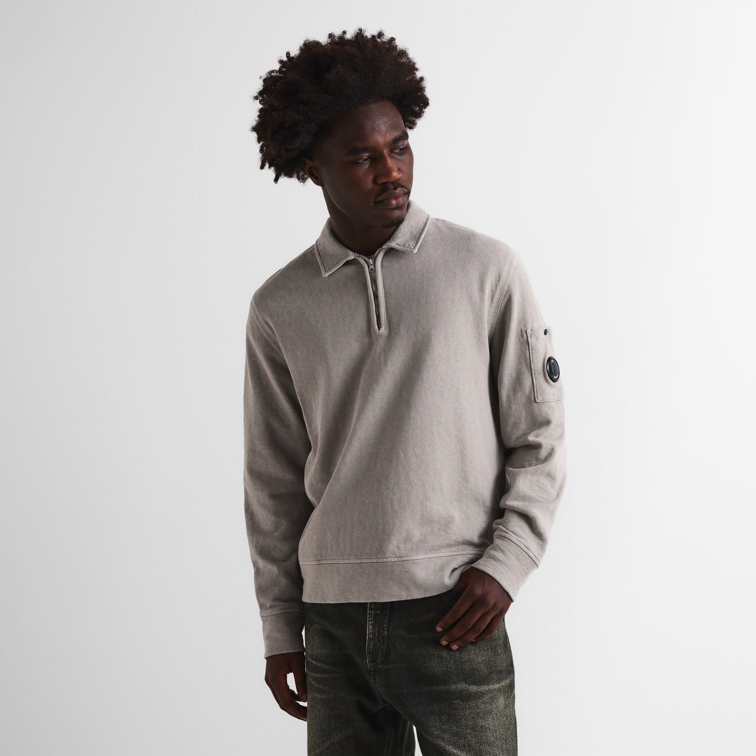 Dove 904 - CP Company - CP 1/4 Zip Fleece Sn61 - 3