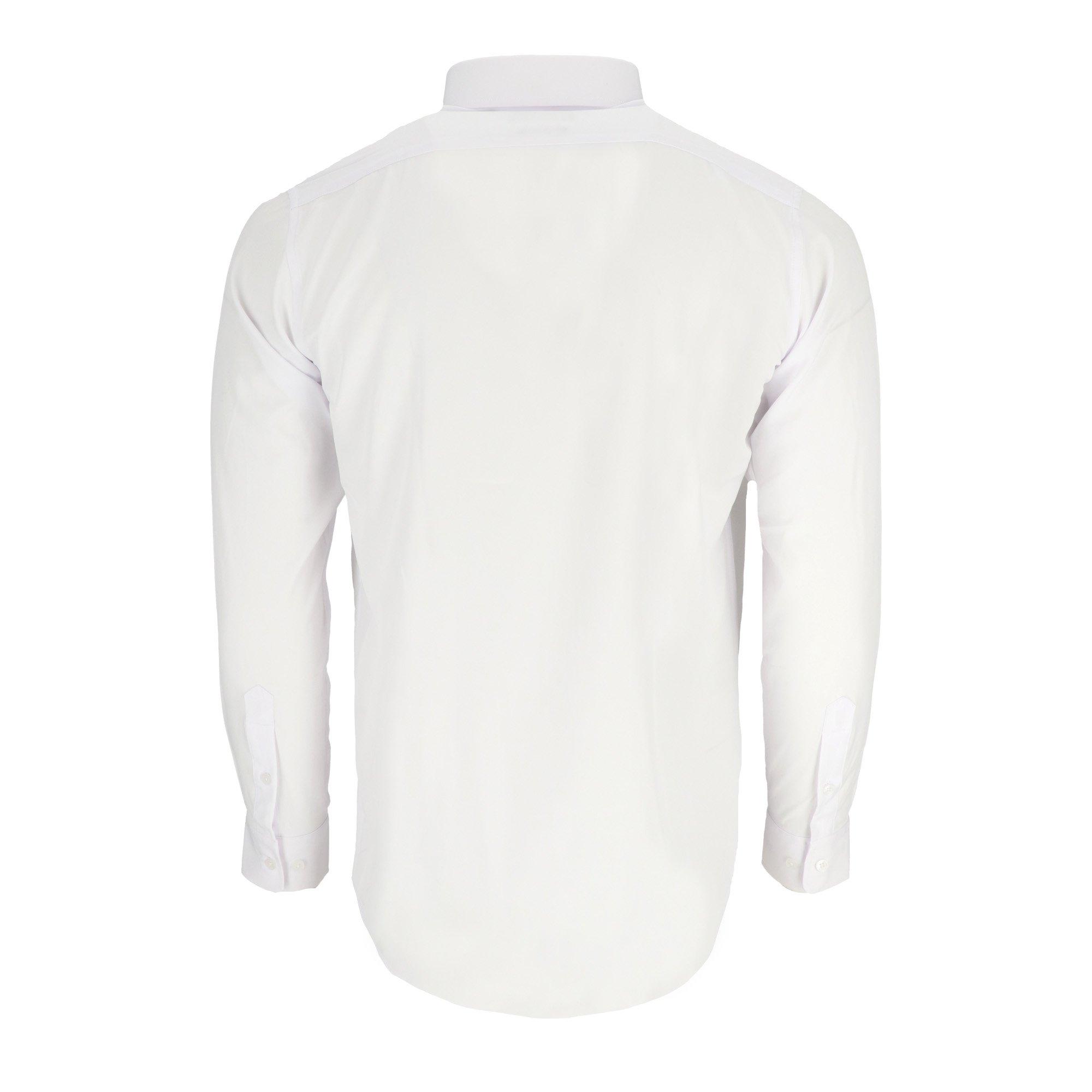 White - Scotch and Soda - Men's Long-Sleeve Oxford Shirt - 6