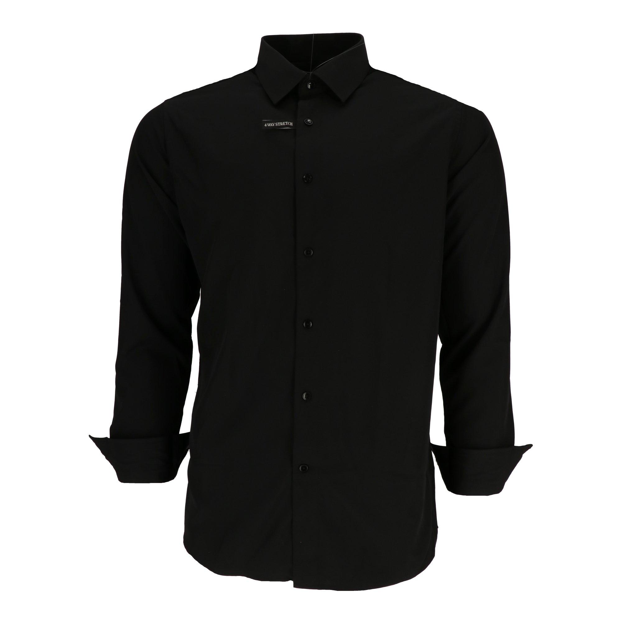 Black - Scotch and Soda - Men's Long-Sleeve Oxford Shirt - 5