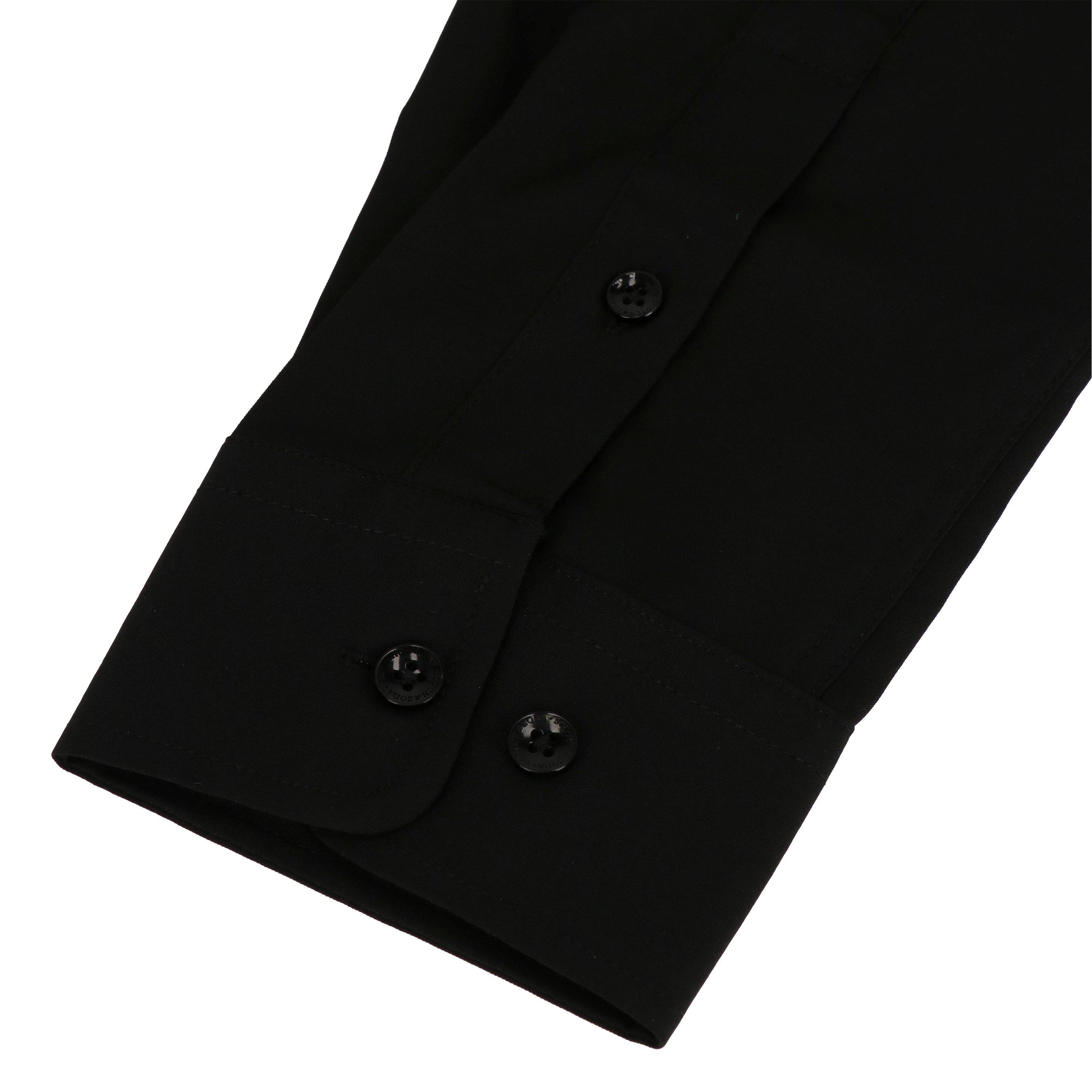 Black - Scotch and Soda - Men's Long-Sleeve Oxford Shirt - 9