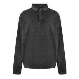 Firetrap Mens Washed Rugby