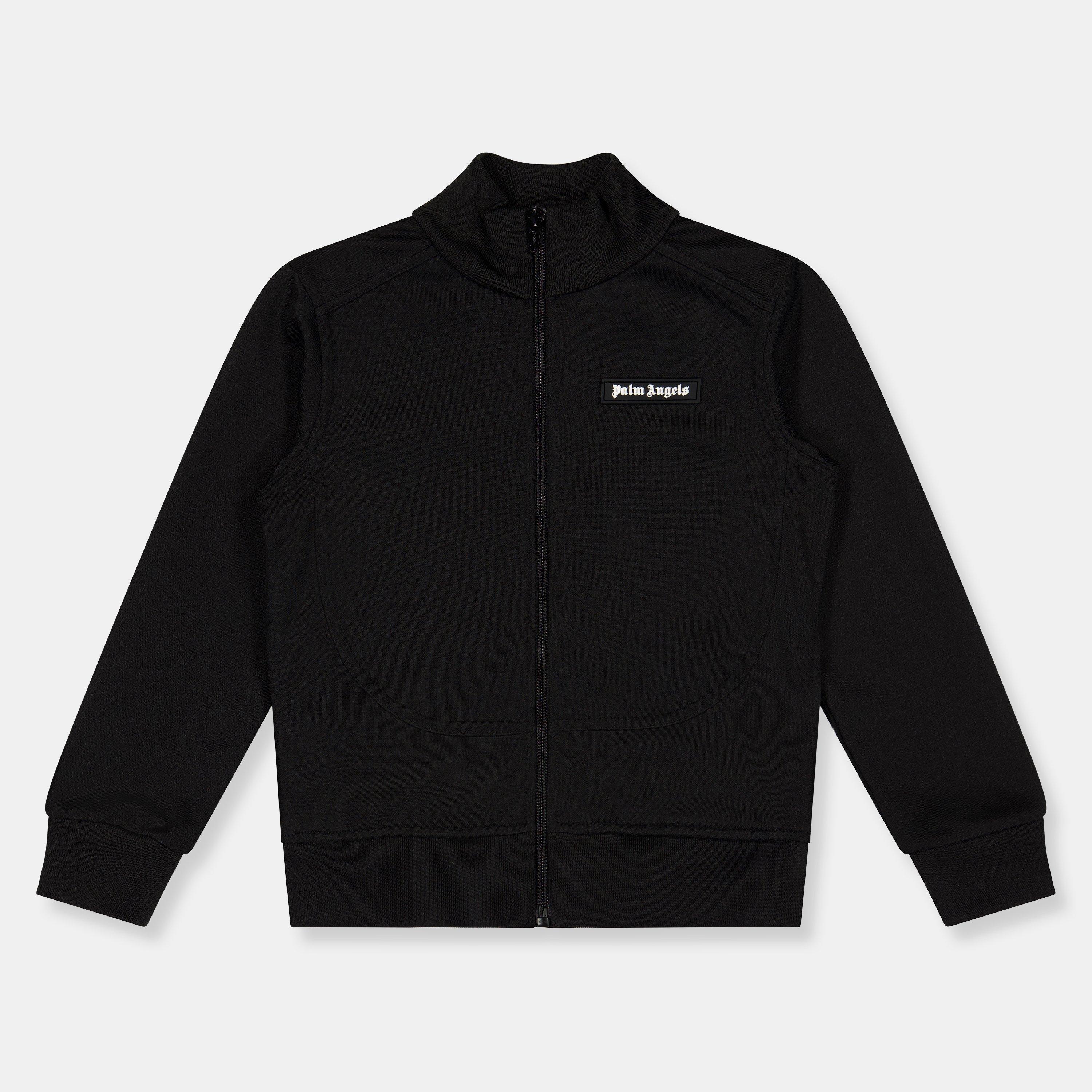 Palm Angels  Kids Soft-Touch Tracksuit Top - Black 1003 - 14Y