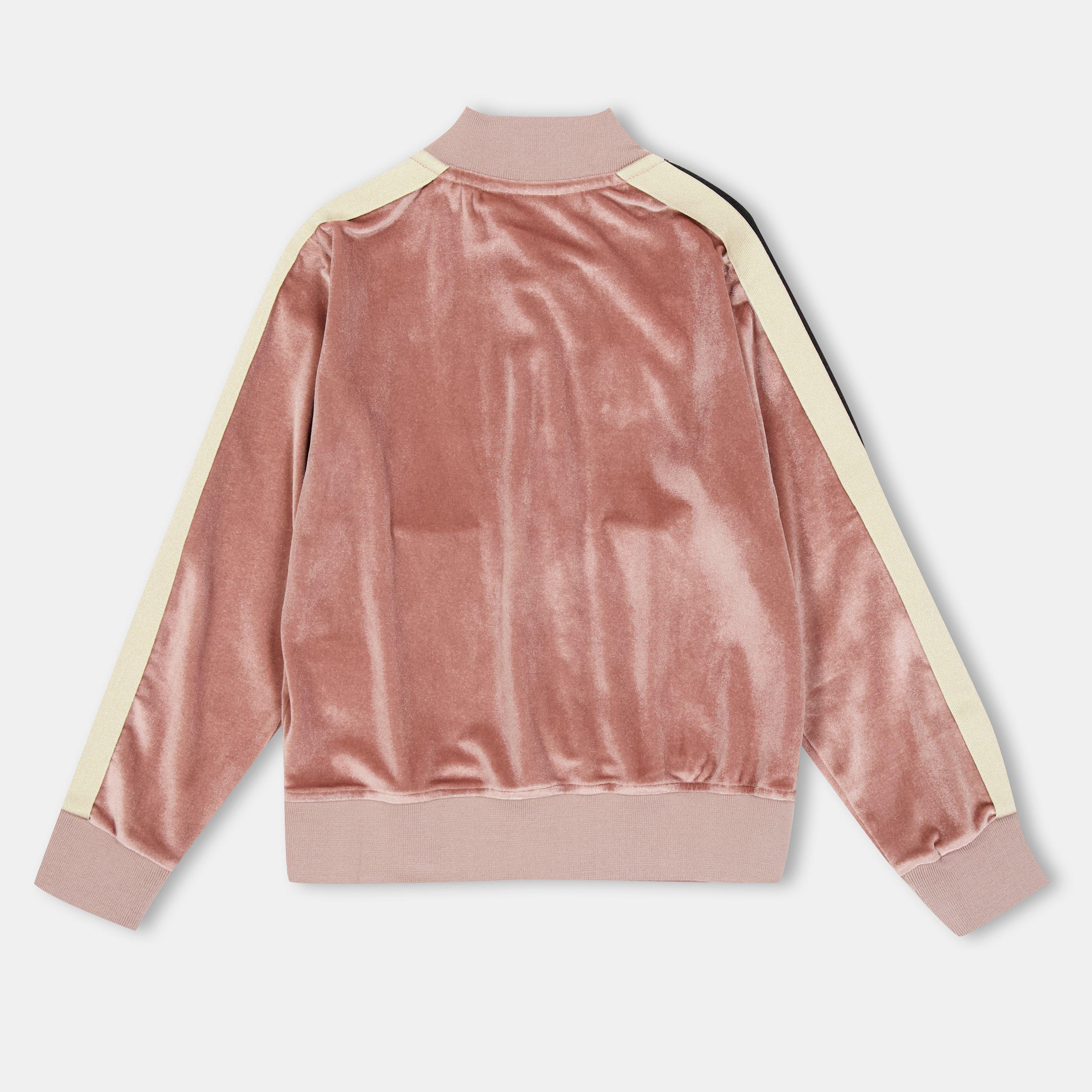 Pink 3010 - Palm Angels - Kids' Velour Tracksuit Top - 2