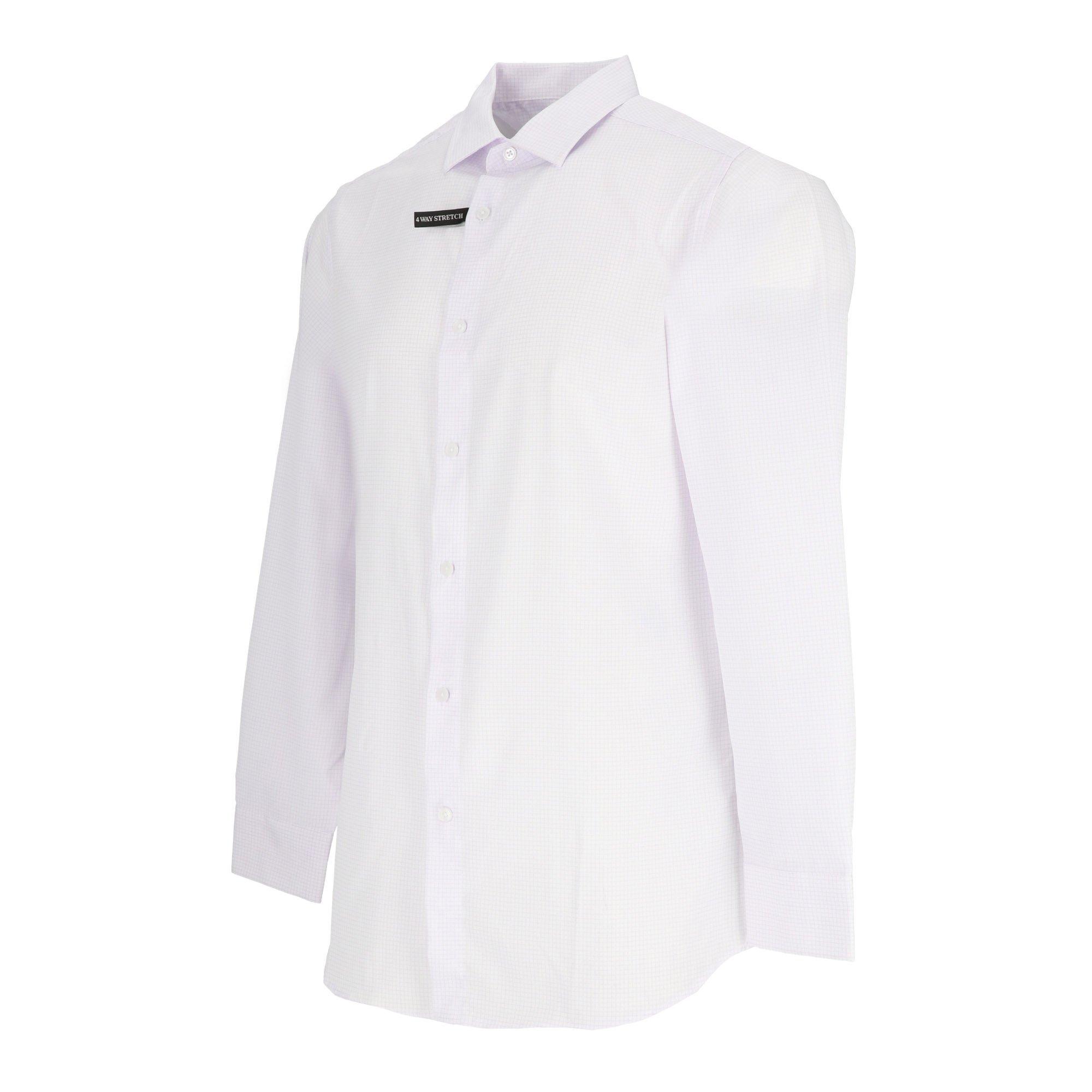 Lavendar - Scotch and Soda - Men's Long-Sleeve Patterned Shirt - 2