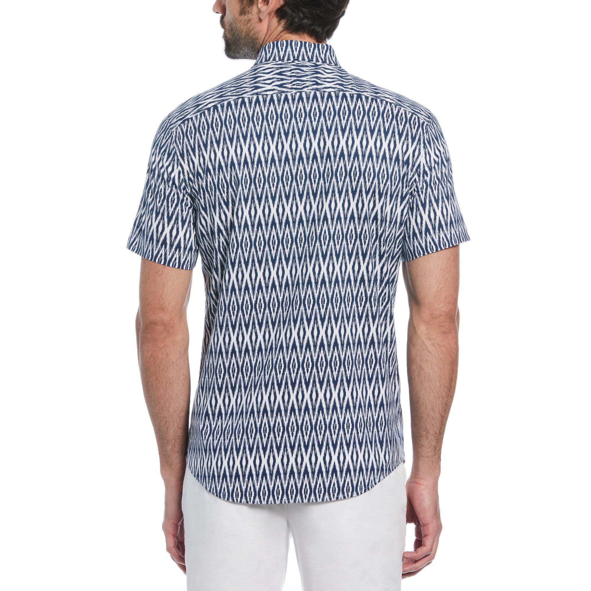 Mar de los Sargazos - Original Penguin - All Over Diamond Print Short-Sleeve Shirt - 2