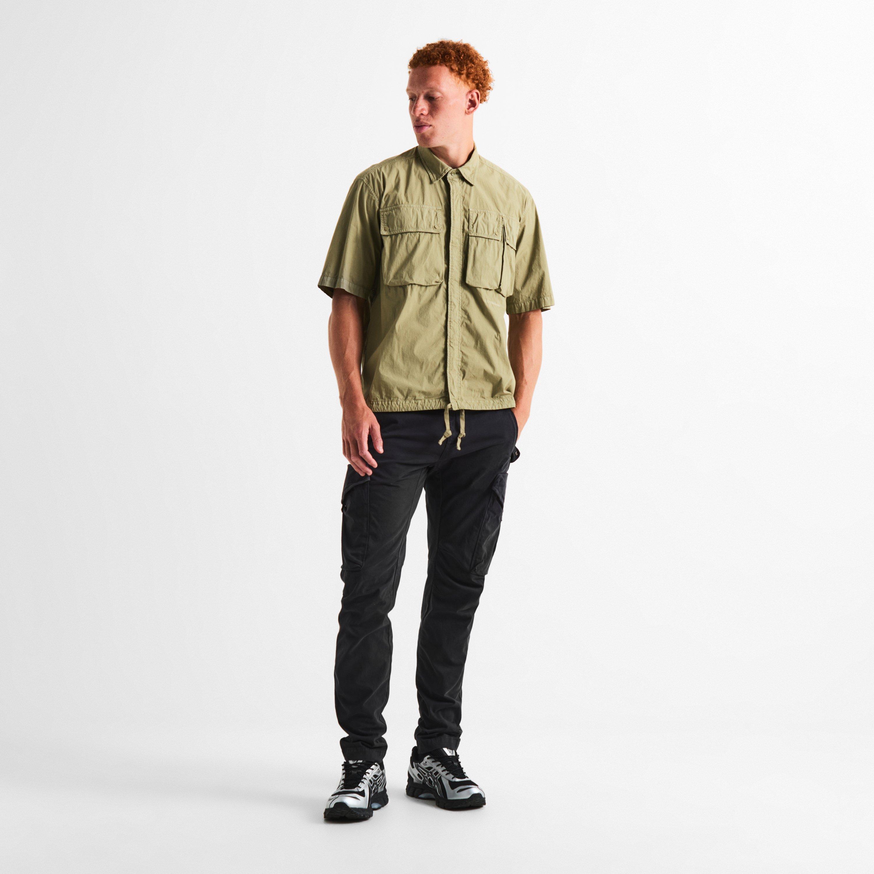 Dried Herb 644 - CP Company - Men's Short-Sleeve Shirt - 6