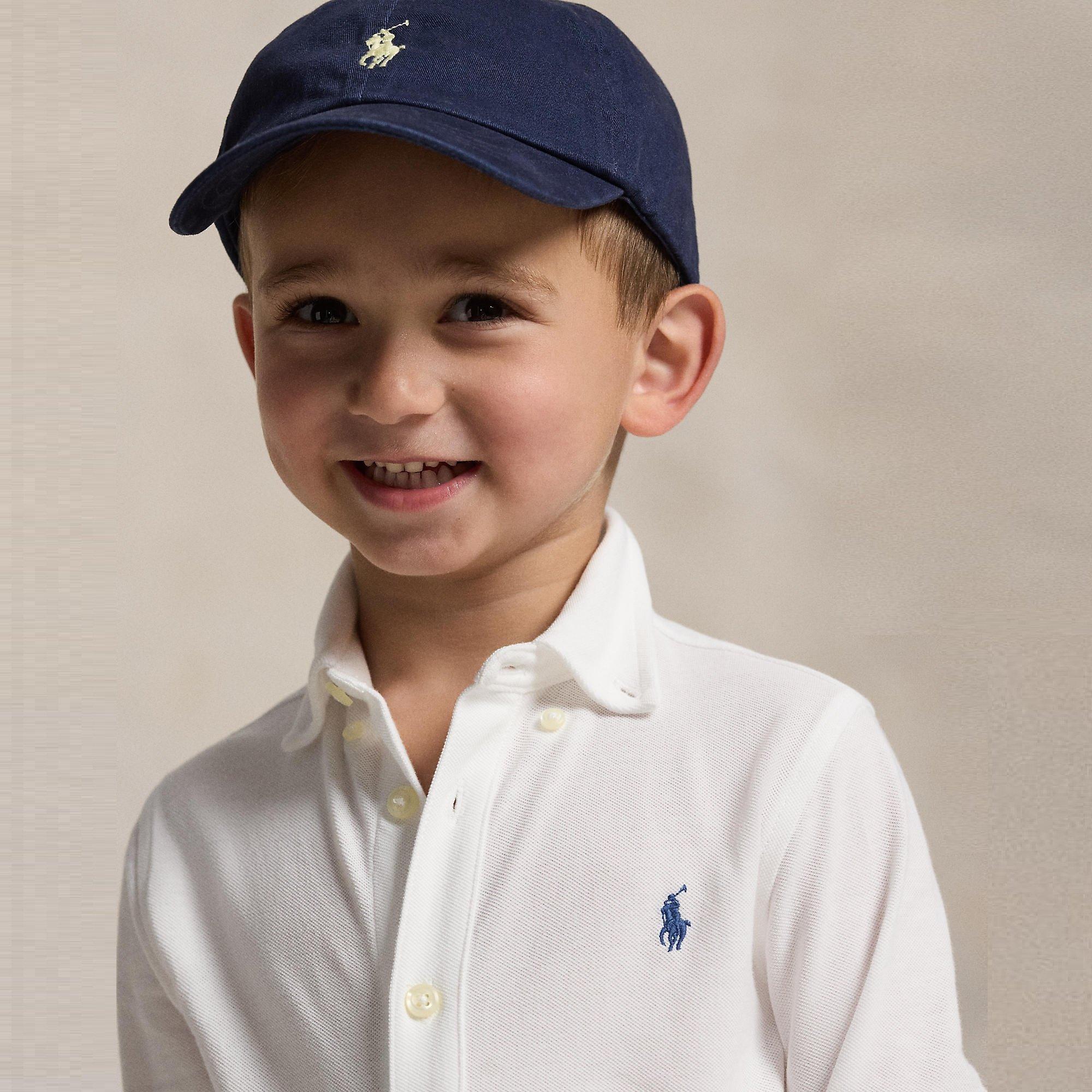 White - Polo Ralph Lauren - Polo LS Mesh Shirt Jn71 - 4