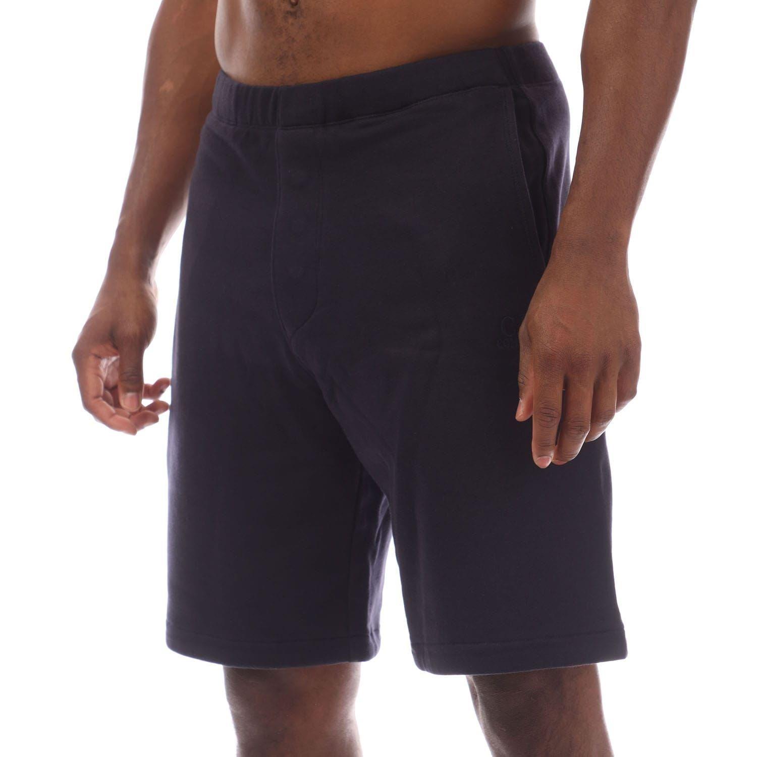 Cp Company Men's Sweatbermuda - Jogging Bermuda Tailored Short - Blue - M (48)