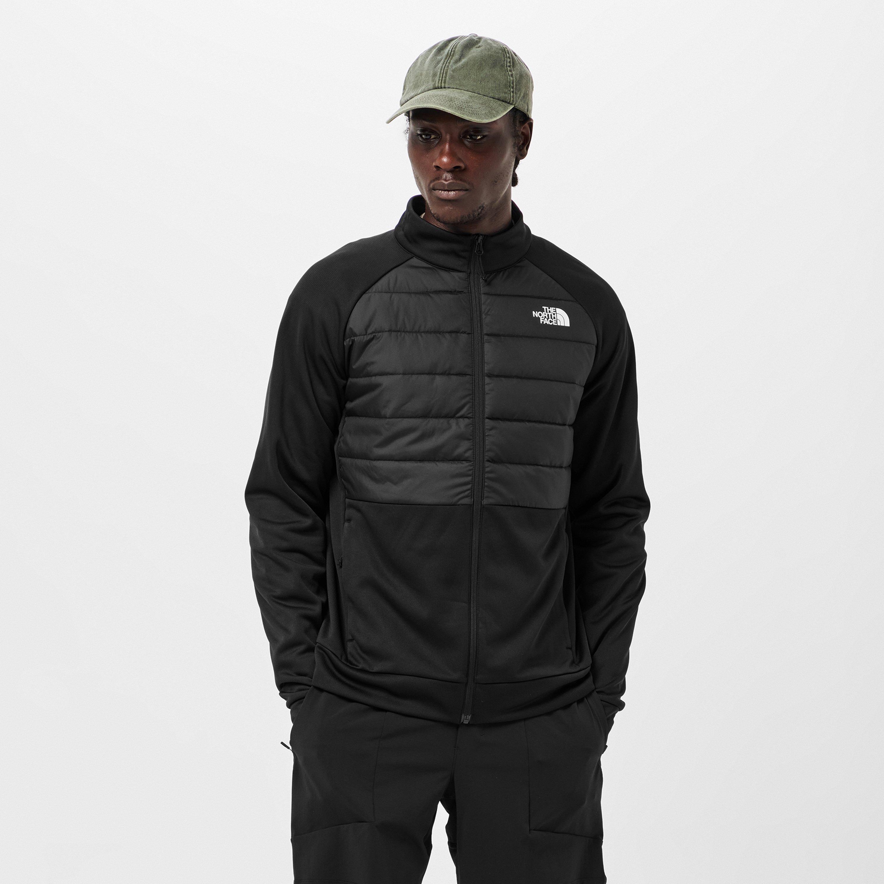 TNF Black - The North Face - Reaxion Hybrid Full-Zip Fleece - 3
