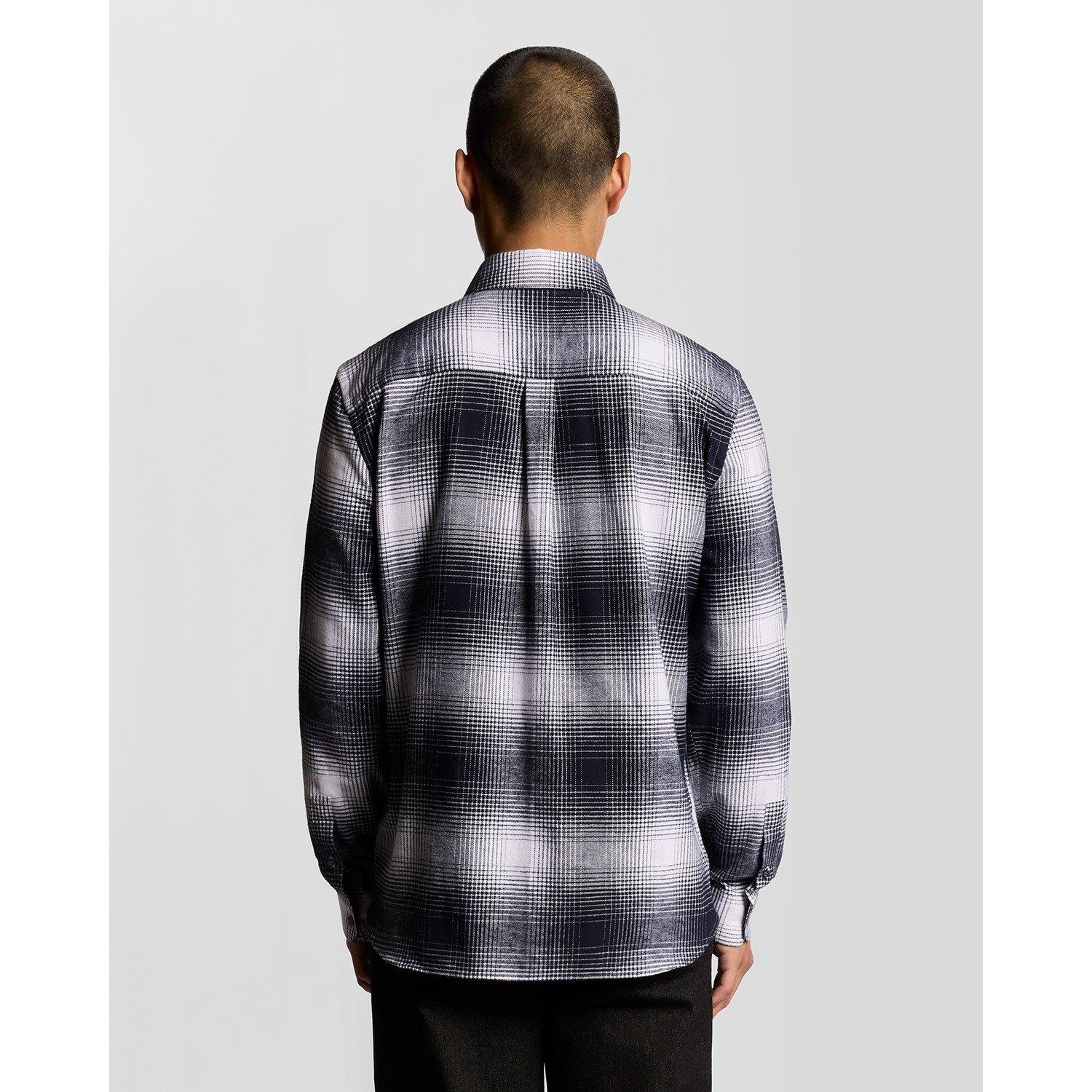 Nacht Himmel/Weiß - Lyle and Scott - Flannel Shirt Sn99 - 3