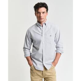 Gant Regular Fit Banker Stripe Classic Oxford Shirt
