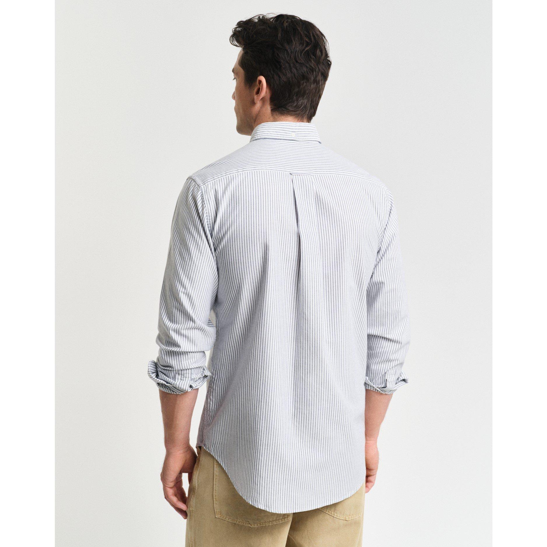 Persian 423 - Gant - Regular Fit Banker Stripe Classic Oxford Shirt - 2