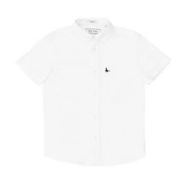 Jack Wills JW Short Sleeve Oxford Shirt Juniors