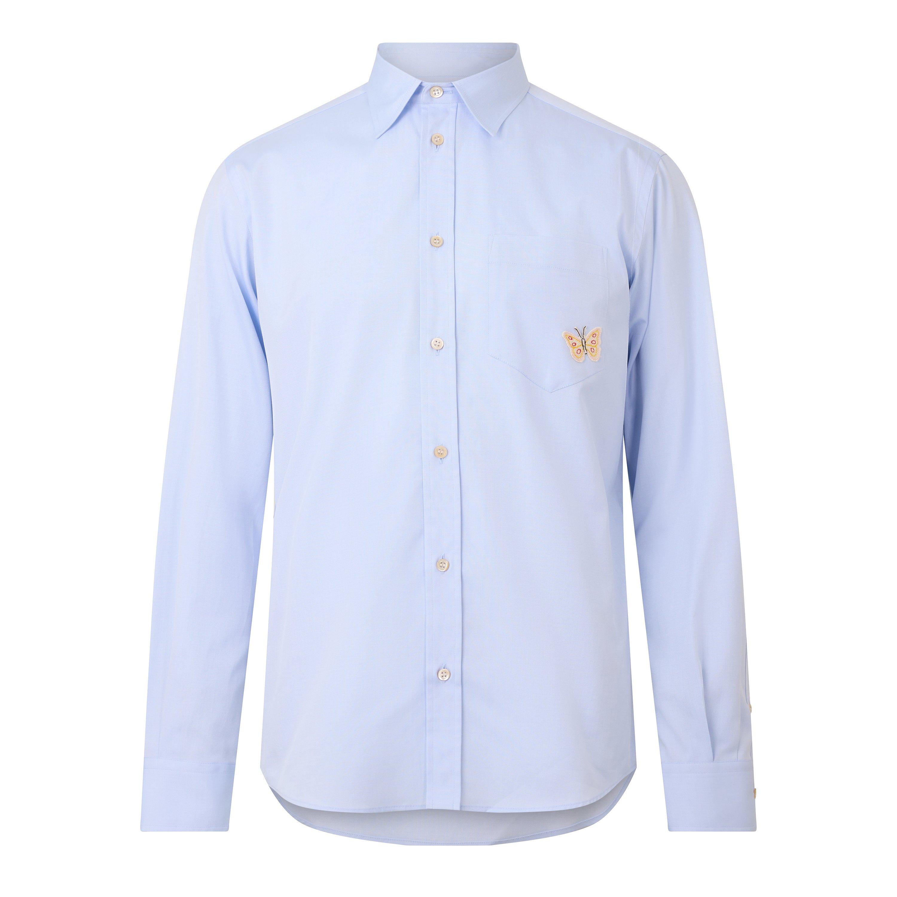 Light Cloud - Valentino - Val Oxford Shirt Sn64 - 1