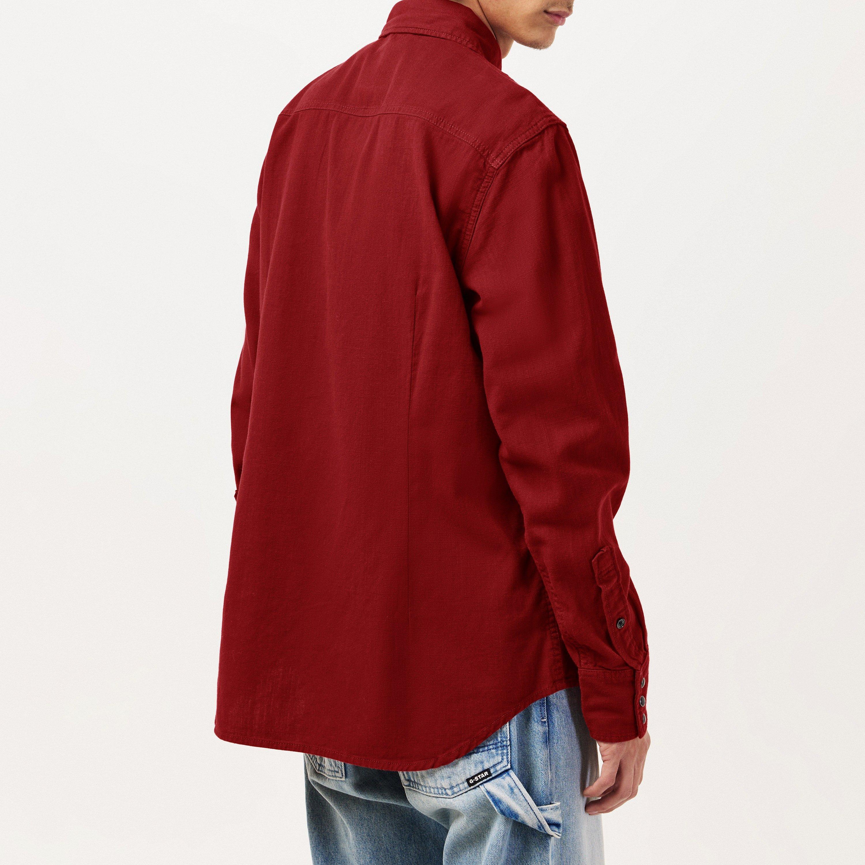 Dry Red Gd - G Star - Gstar Dakota Slim LS Sn99 - 4