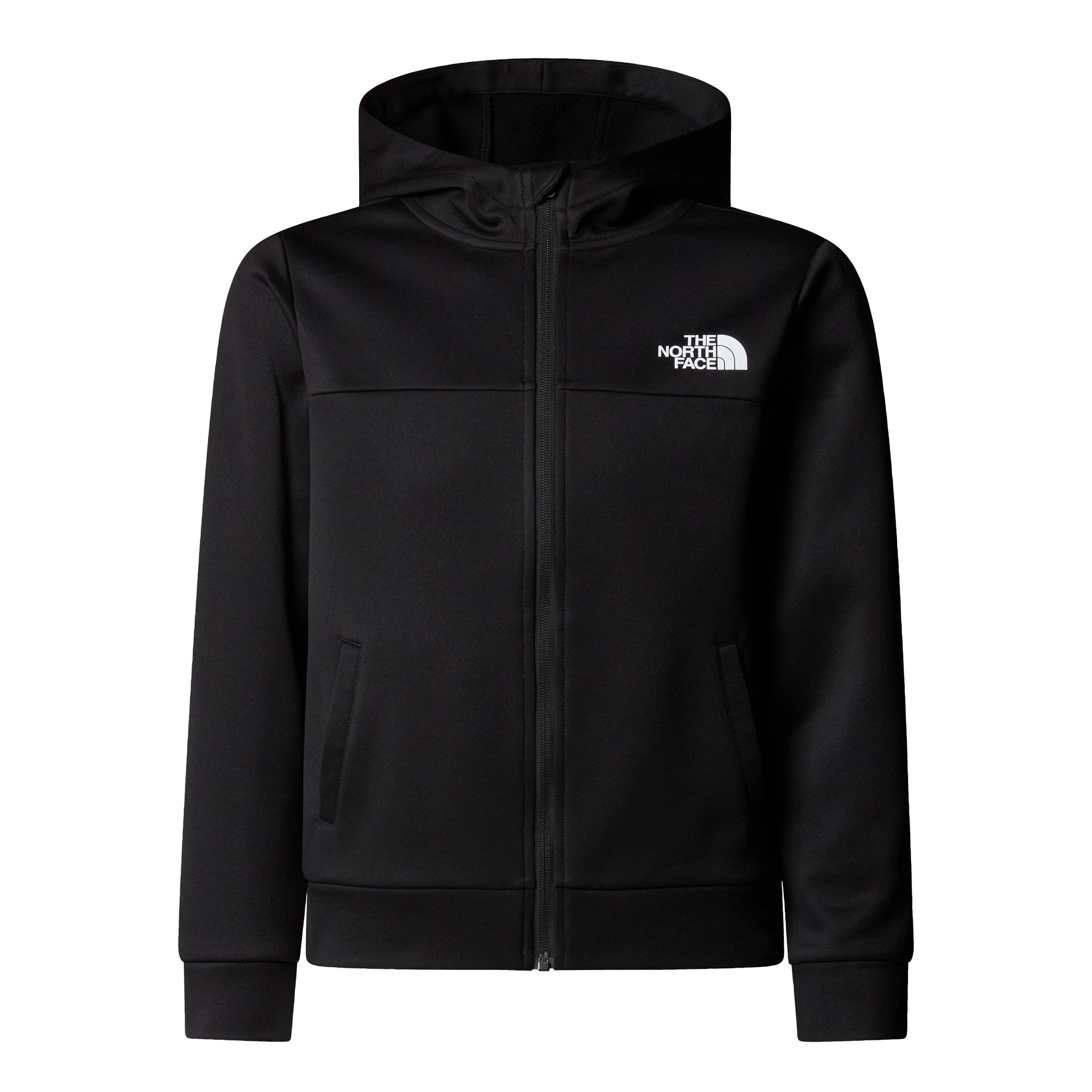 The North Face  Kids ' Reaxion Fleece Zip Hoodie - Tnf Black Jk3 - XL
