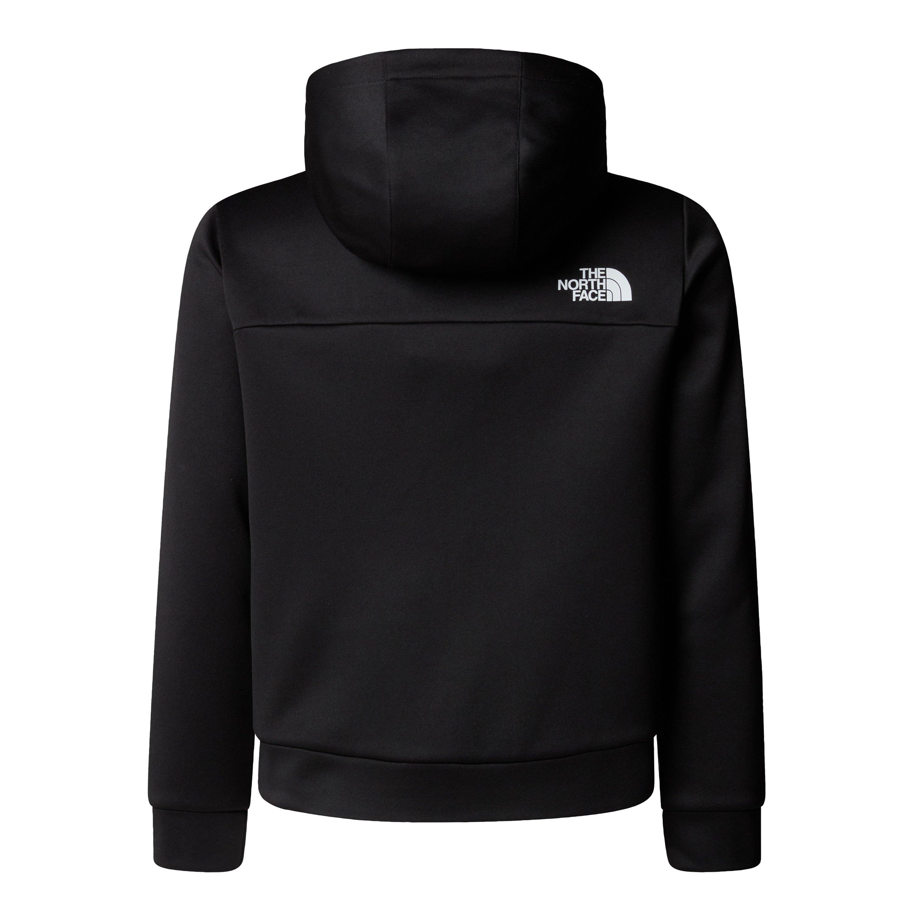 TNF Black JK3 - The North Face - Kids' Reaxion Fleece Zip Hoodie - 2