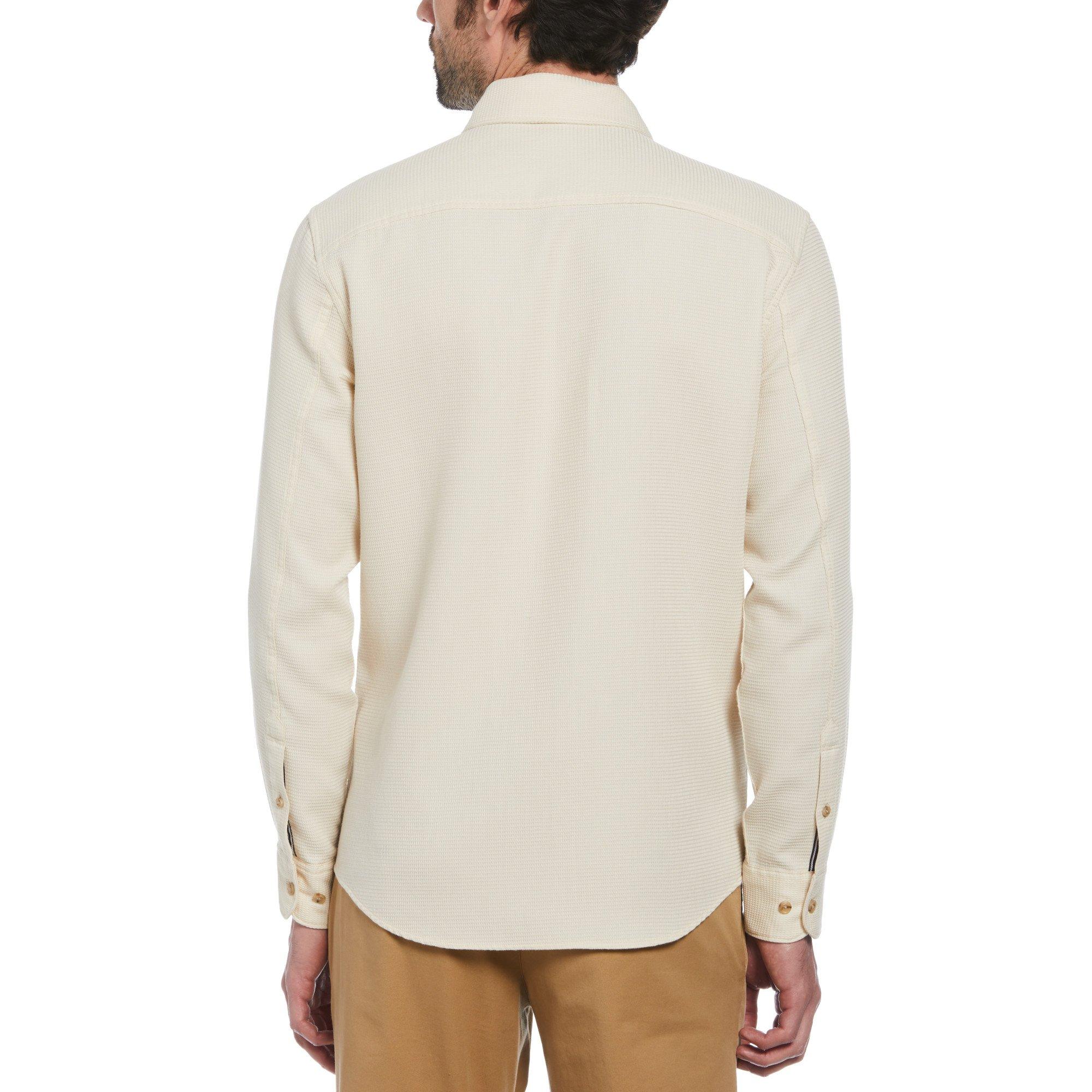 Birch - Original Penguin - Long-Sleeve Waffle Oxford Shirt - 2