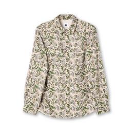 Pretty Green Aquarelle Paisley Long Sleeve Shirt