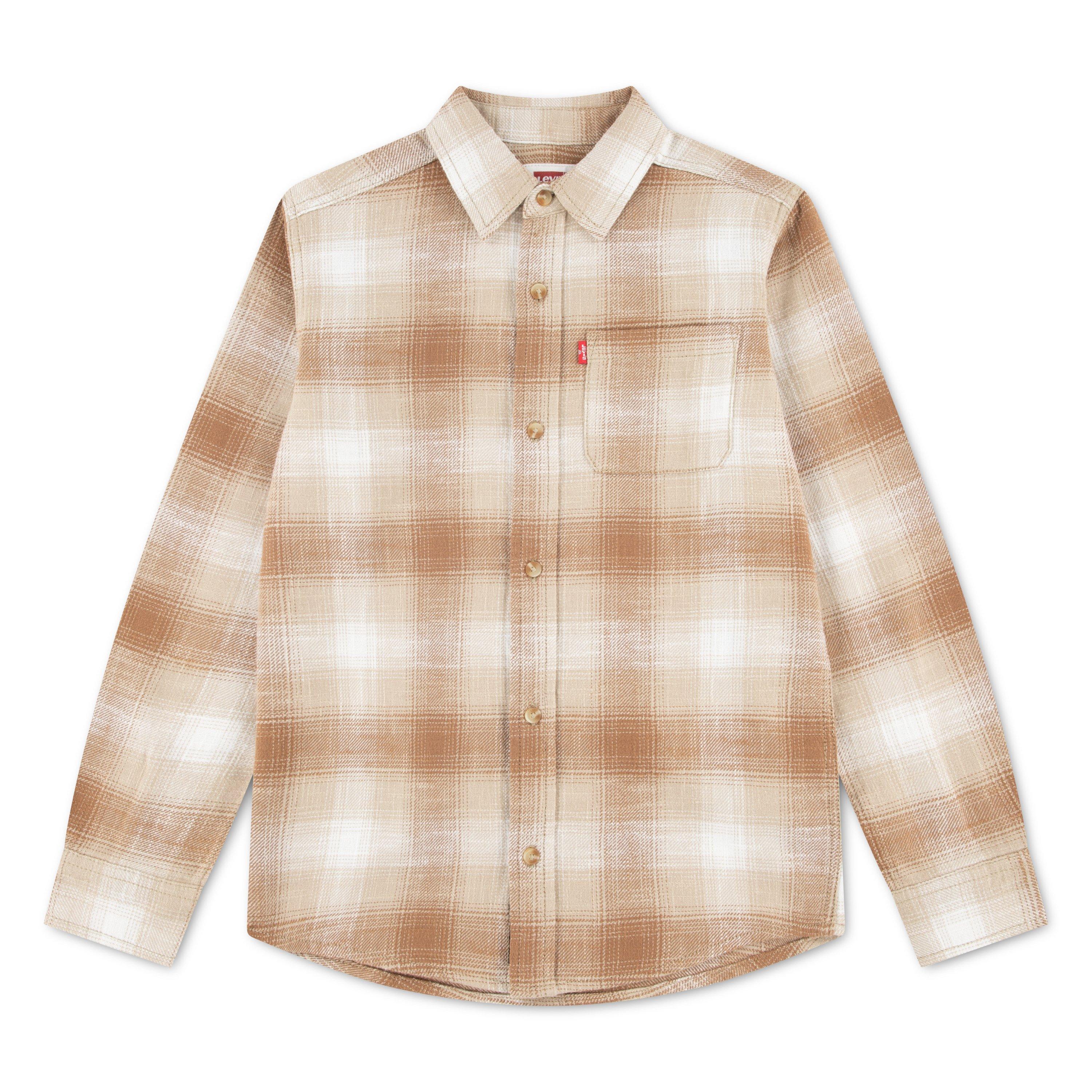 Brown - Levis - Levis Plaid Shirt Jn64 - 1