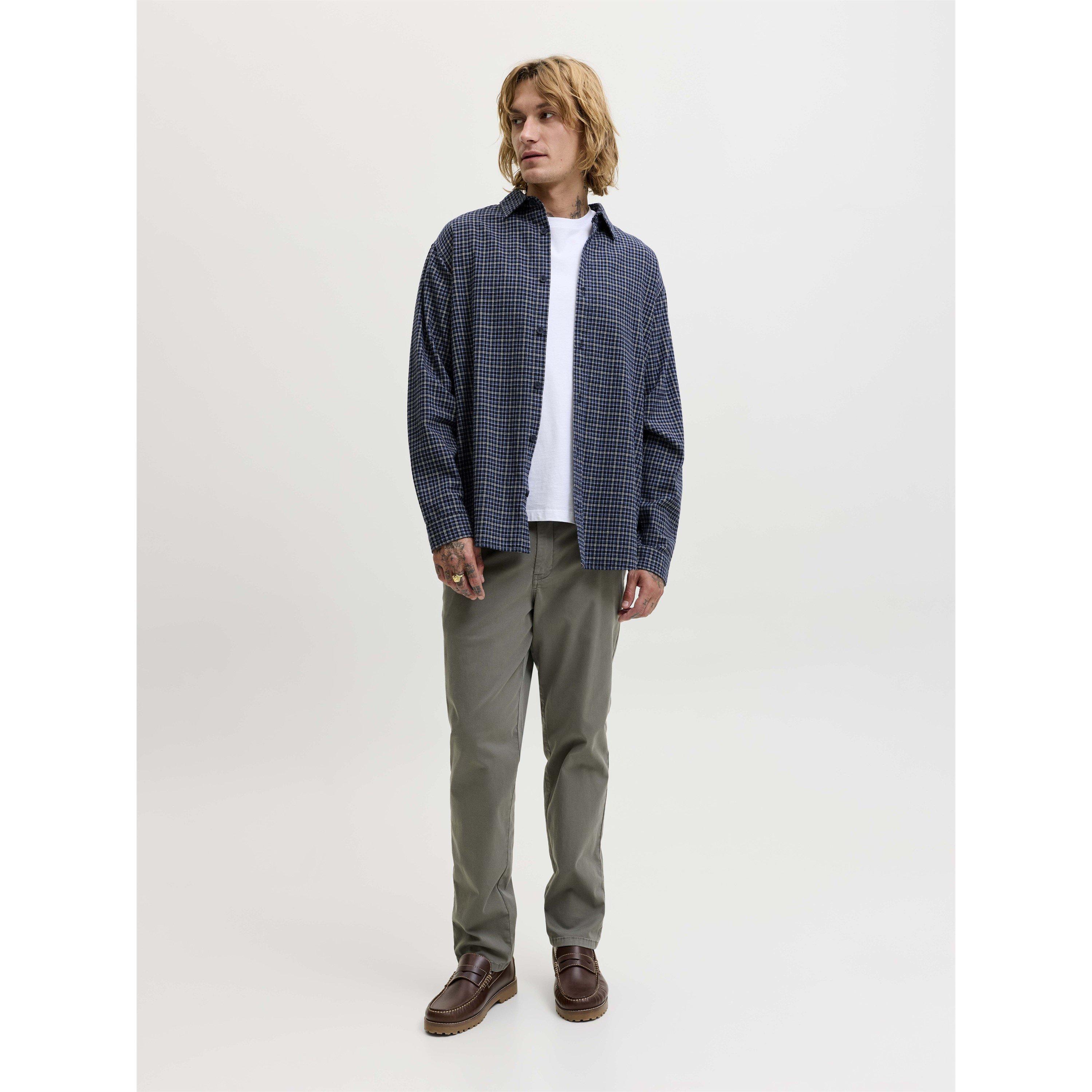 Navy Blazer - Jack and Jones - Jack Carter Check Sh Sn64 - 6