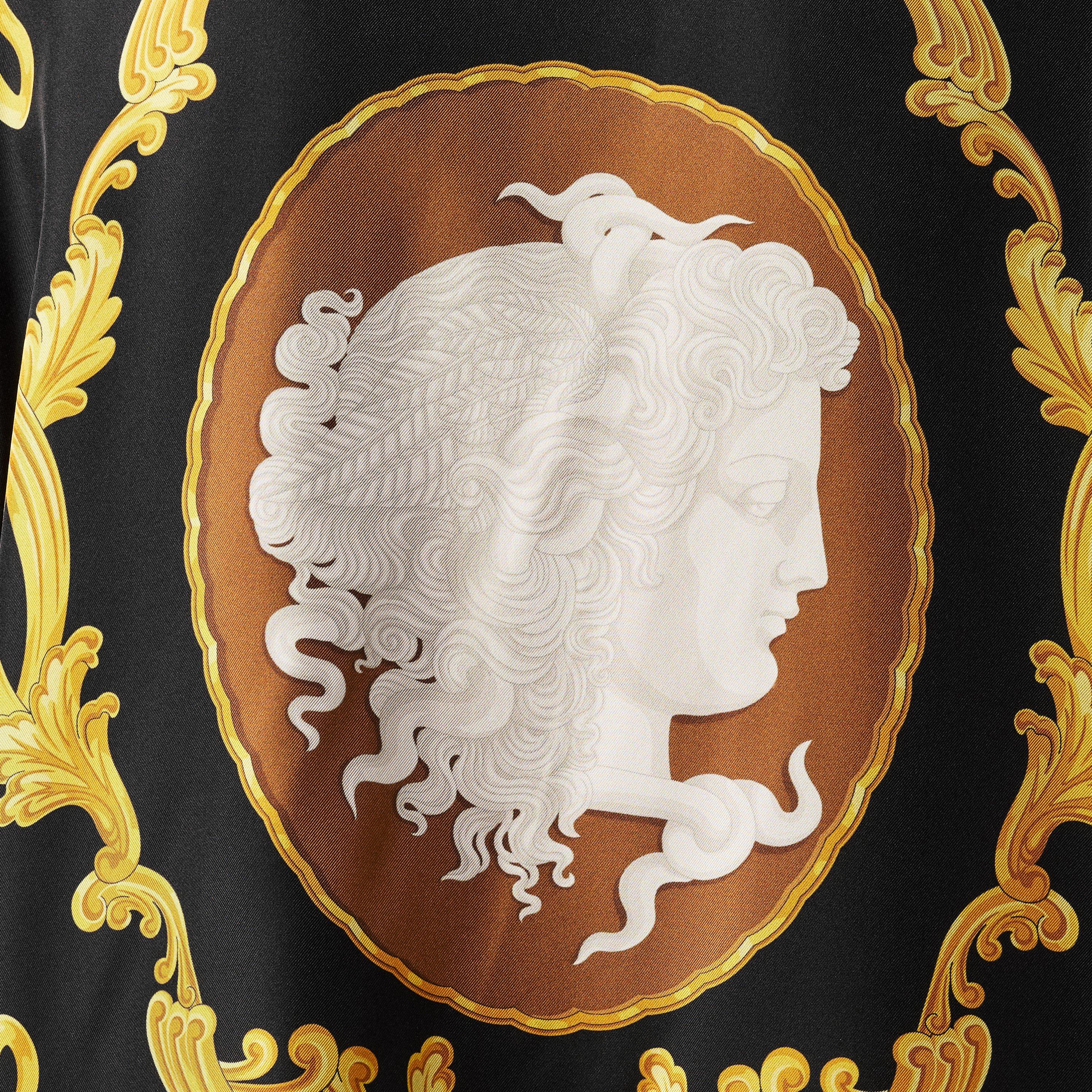 Multi - Versace - Men's Medusa Short-Sleeve Patterned Shirt - 5