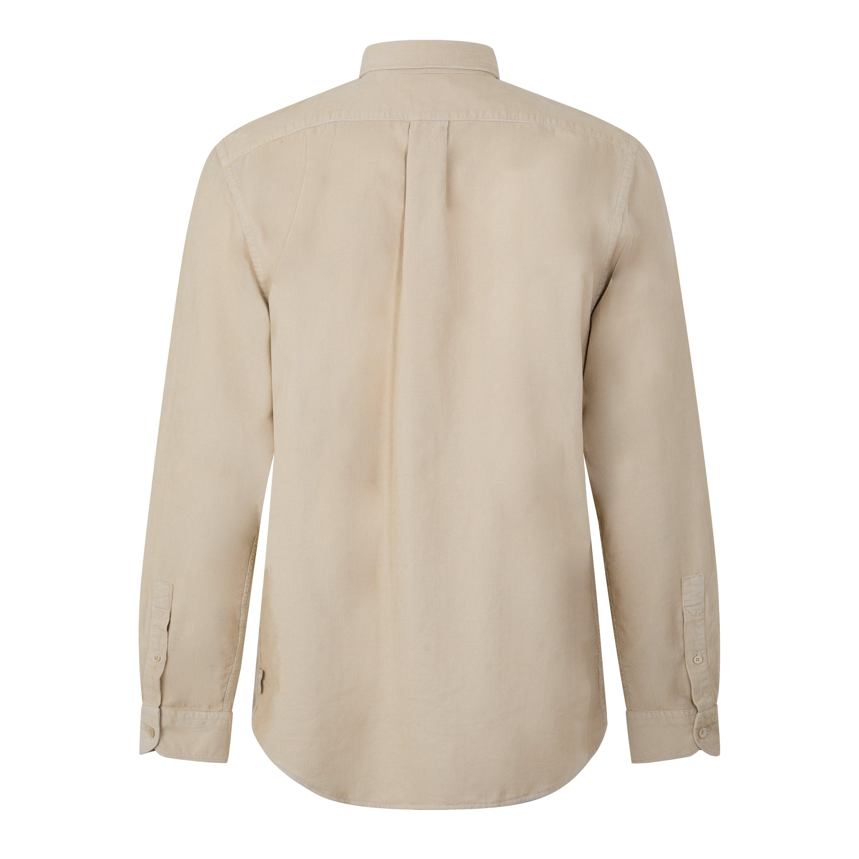 Beige 60 - PS Paul Smith - Men's Cotton Long-Sleeve Button-Down Shirt - 2