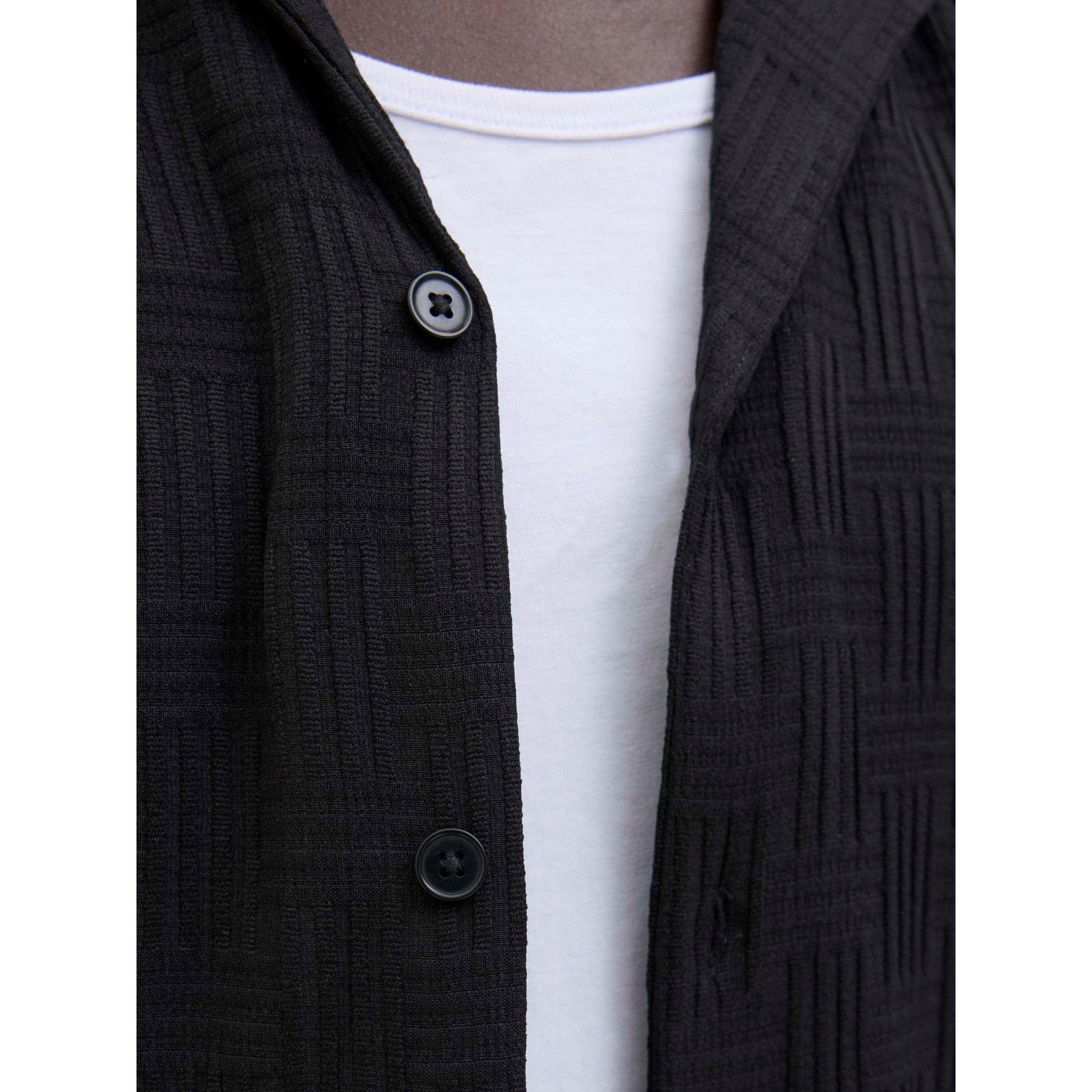 Noir - Jack and Jones - Jack Resort Shirt Ss Sn99 - 4