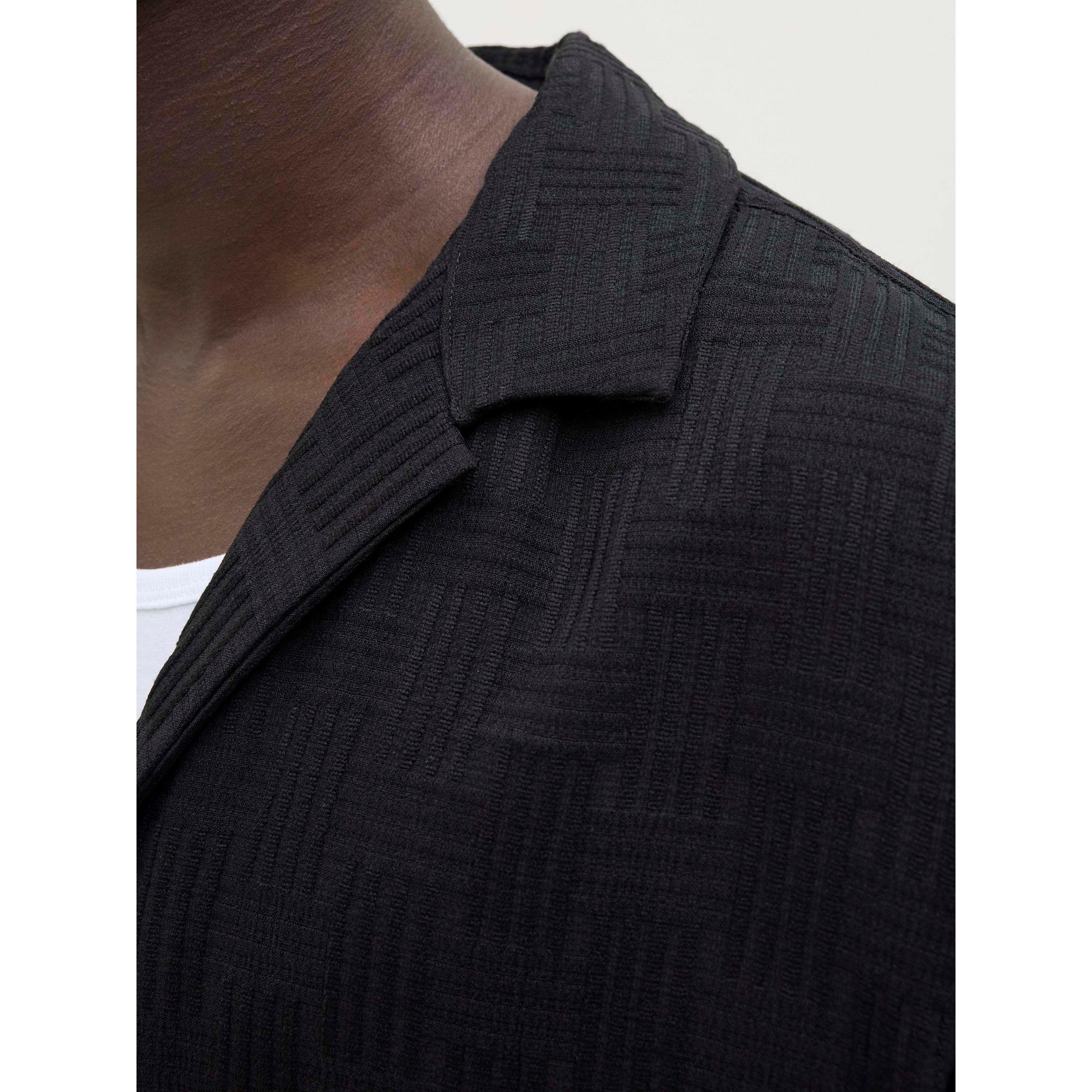 Noir - Jack and Jones - Jack Resort Shirt Ss Sn99 - 5