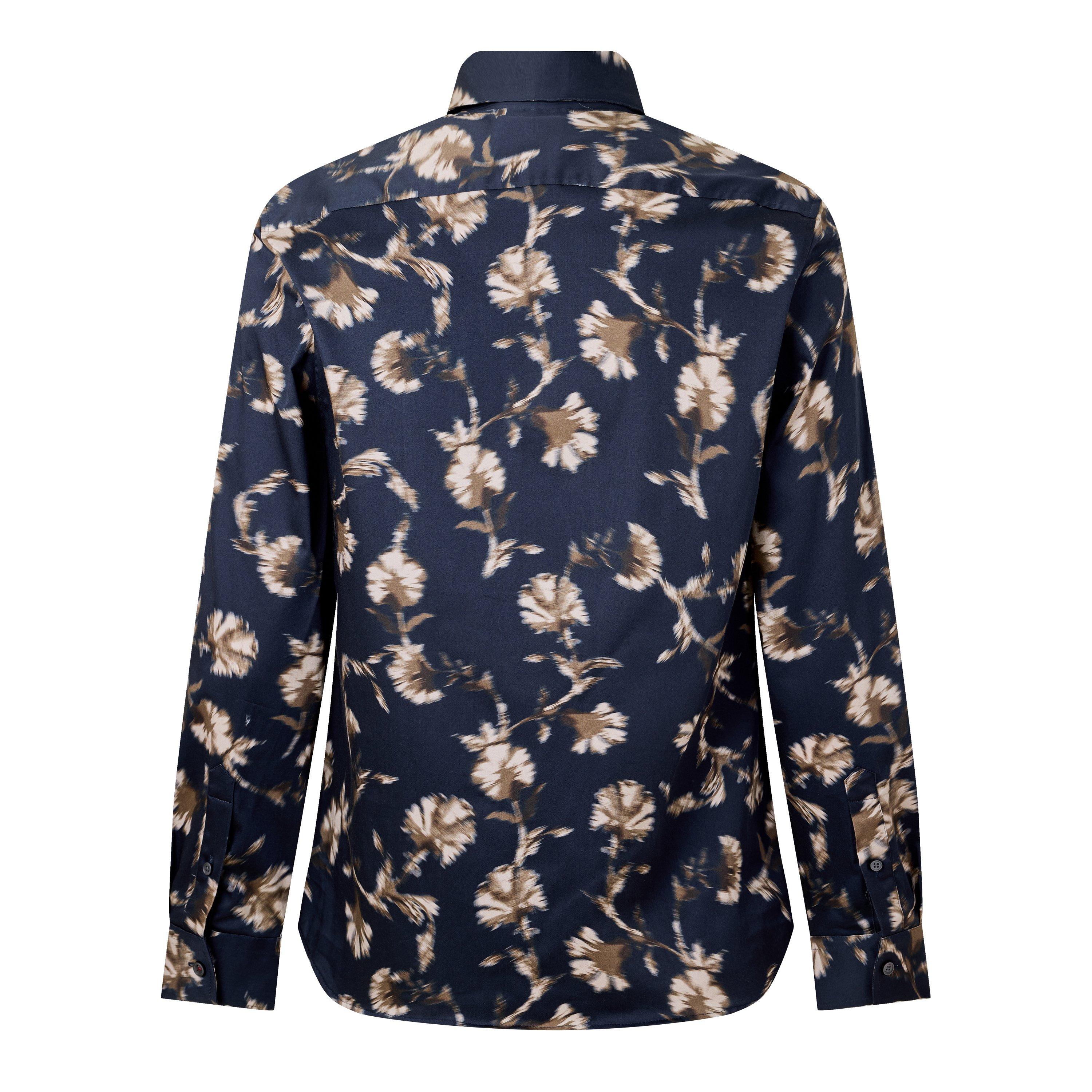 Blu navy - Ted Baker - Ted Floral Shirt Sn64 - 2