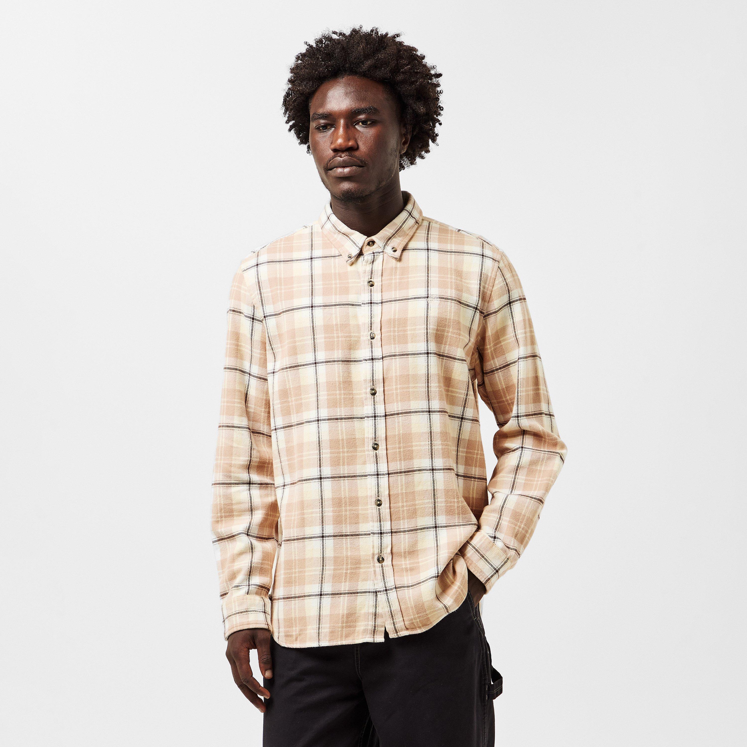 Checker Pattern Timberlands Timberland Men's Long-Sleeve Check Patterned Shirt | Sports Direct