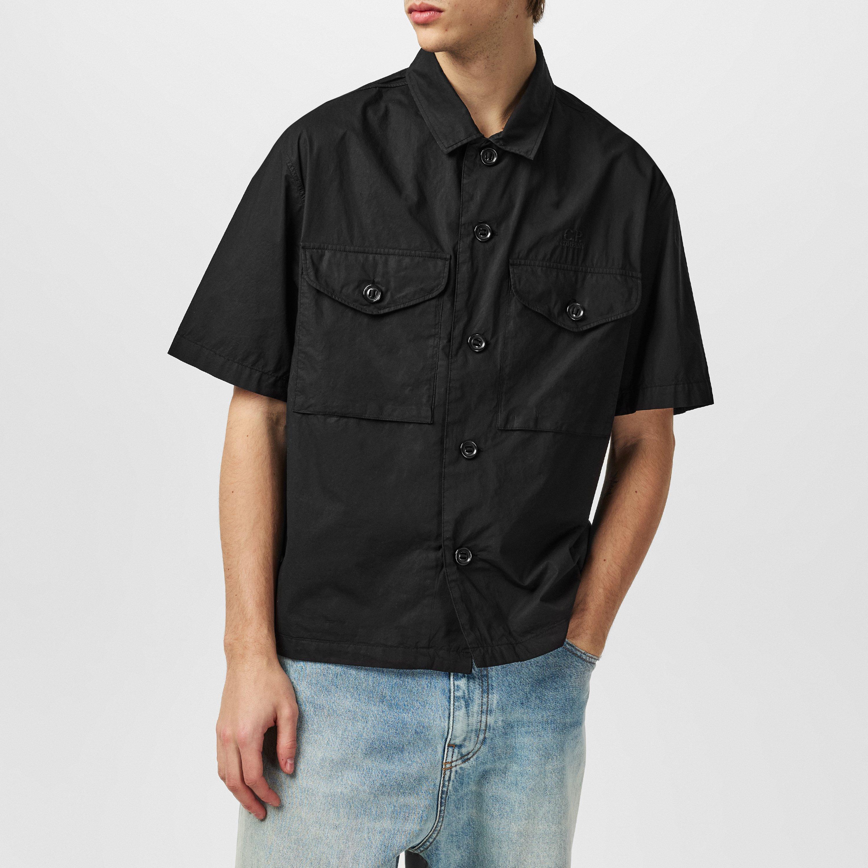 Black 999 - CP Company - Cp Company Shirts - Short Sleeve - 3
