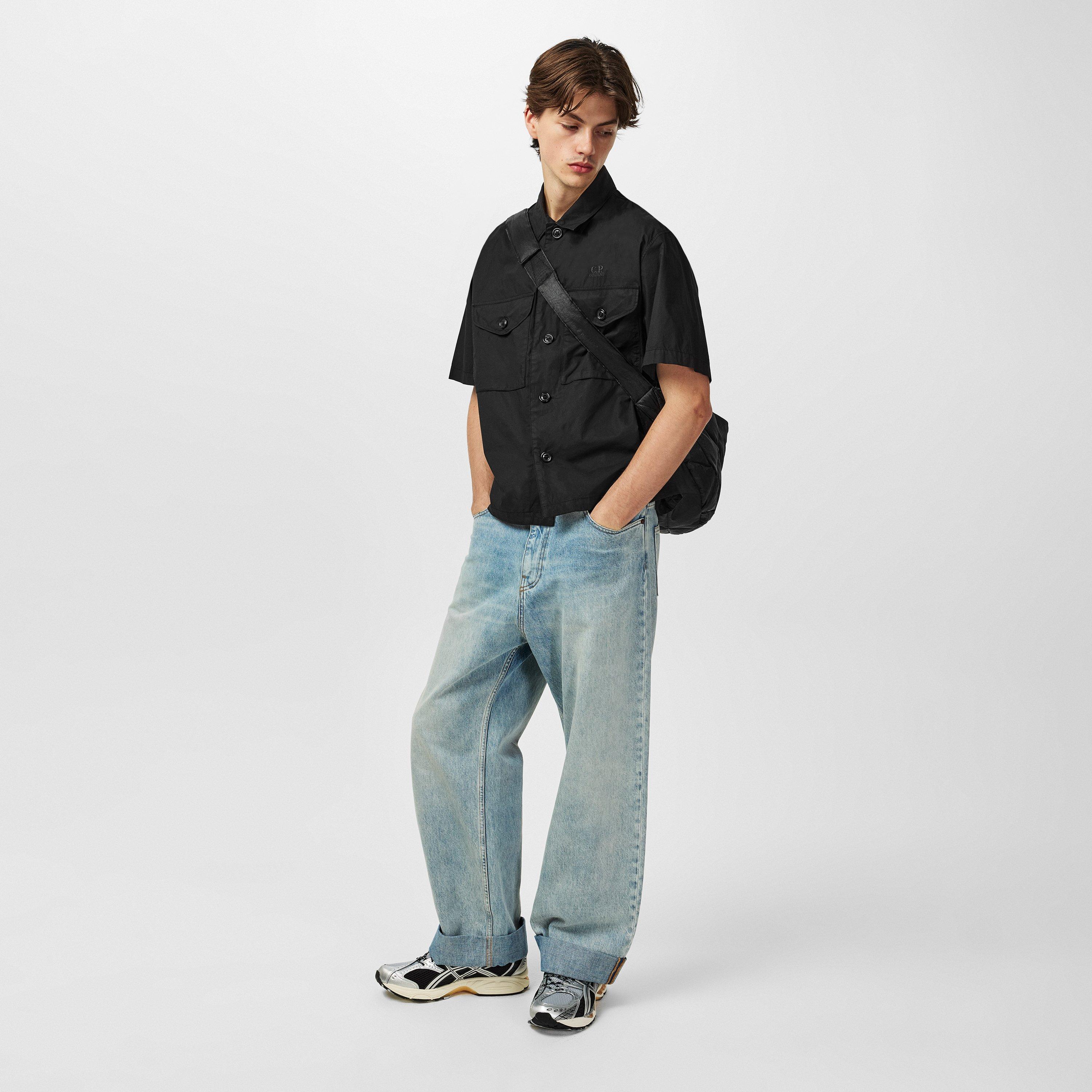 Black 999 - CP Company - Cp Company Shirts - Short Sleeve - 6