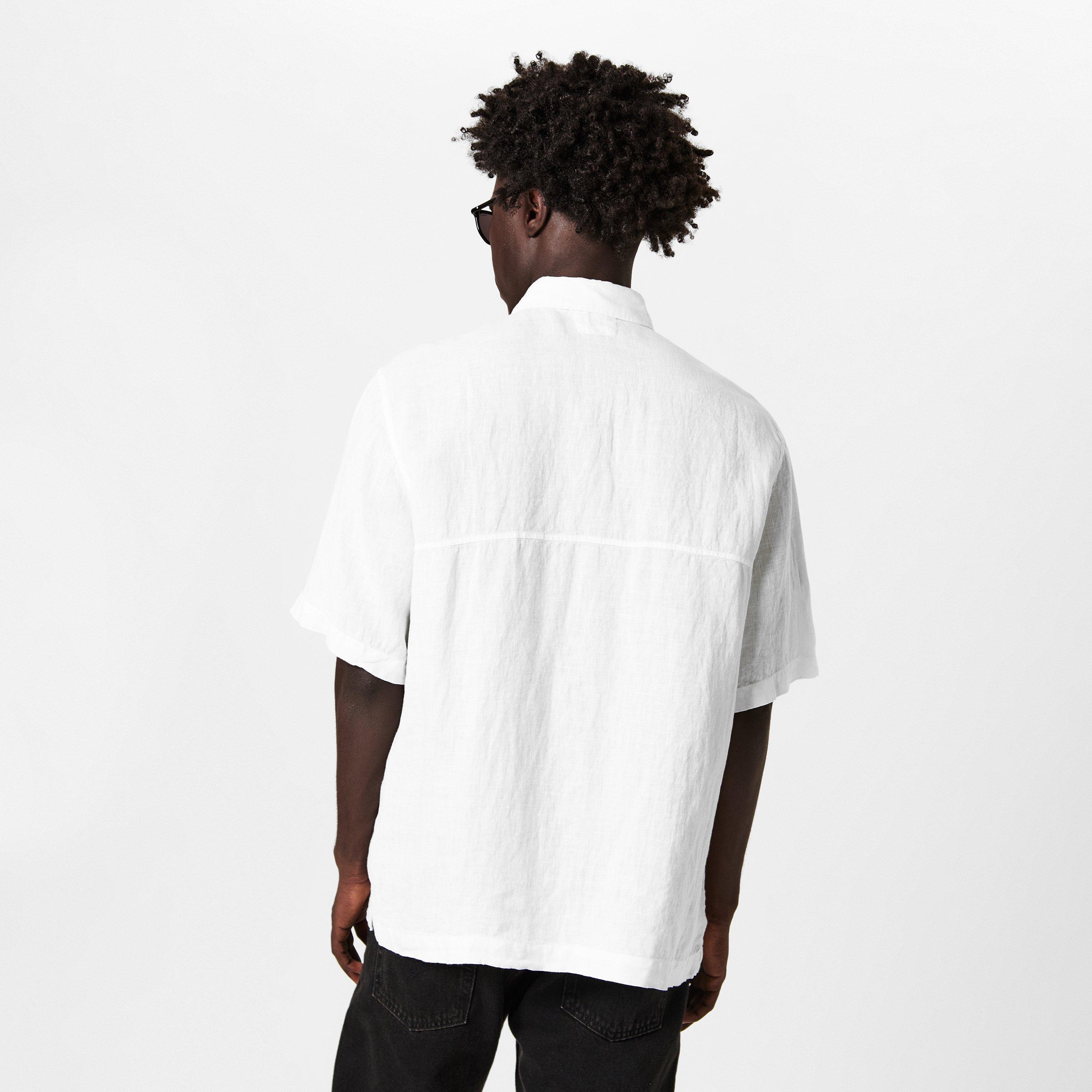 Gauze White 103 - CP Company - Boxy Short Sleeve Shirt - 4