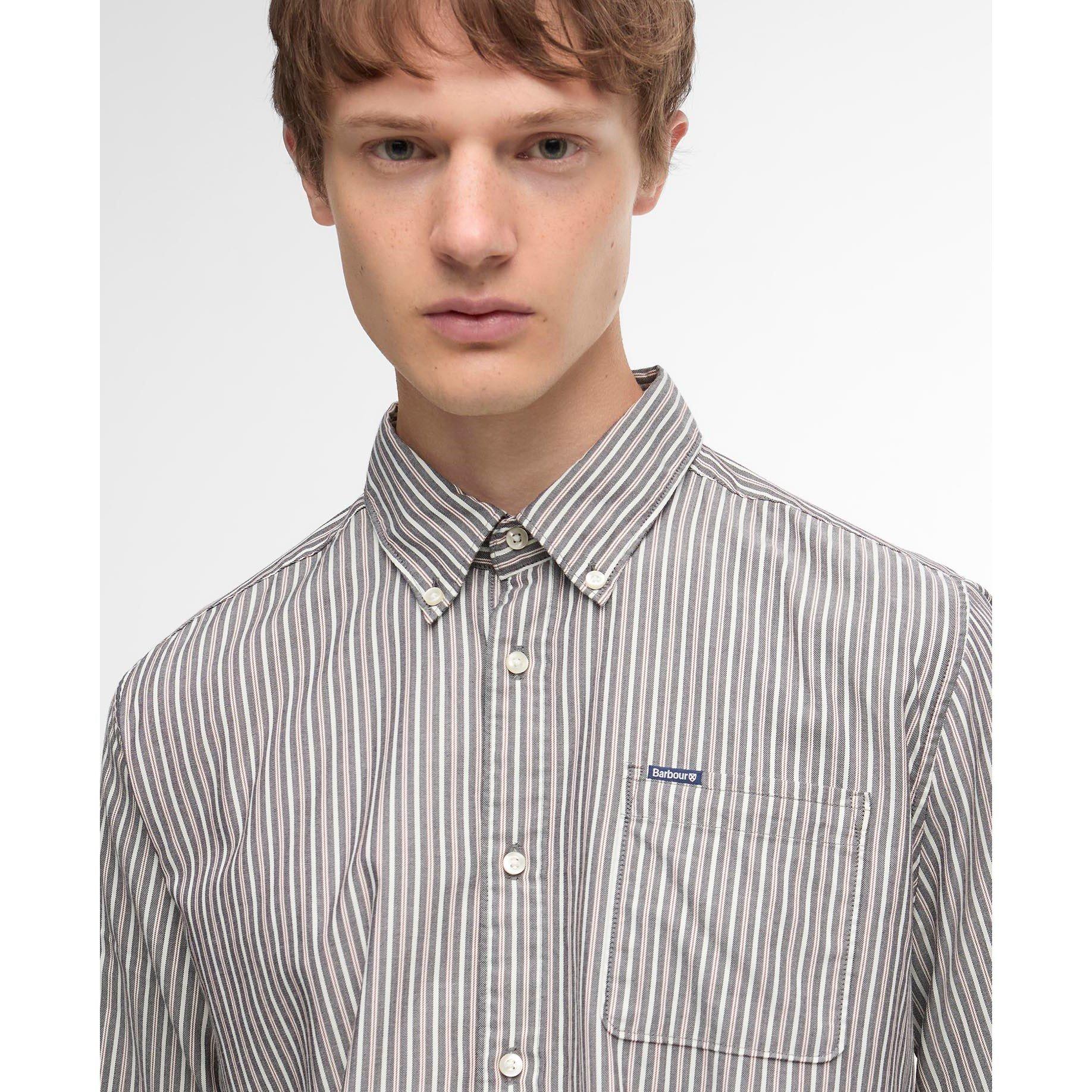 Whspr Whte WH32 - Barbour - Mens Longfield Shirt - 3