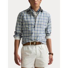 Polo Ralph Lauren Custom Fit Plaid Oxford Shirt